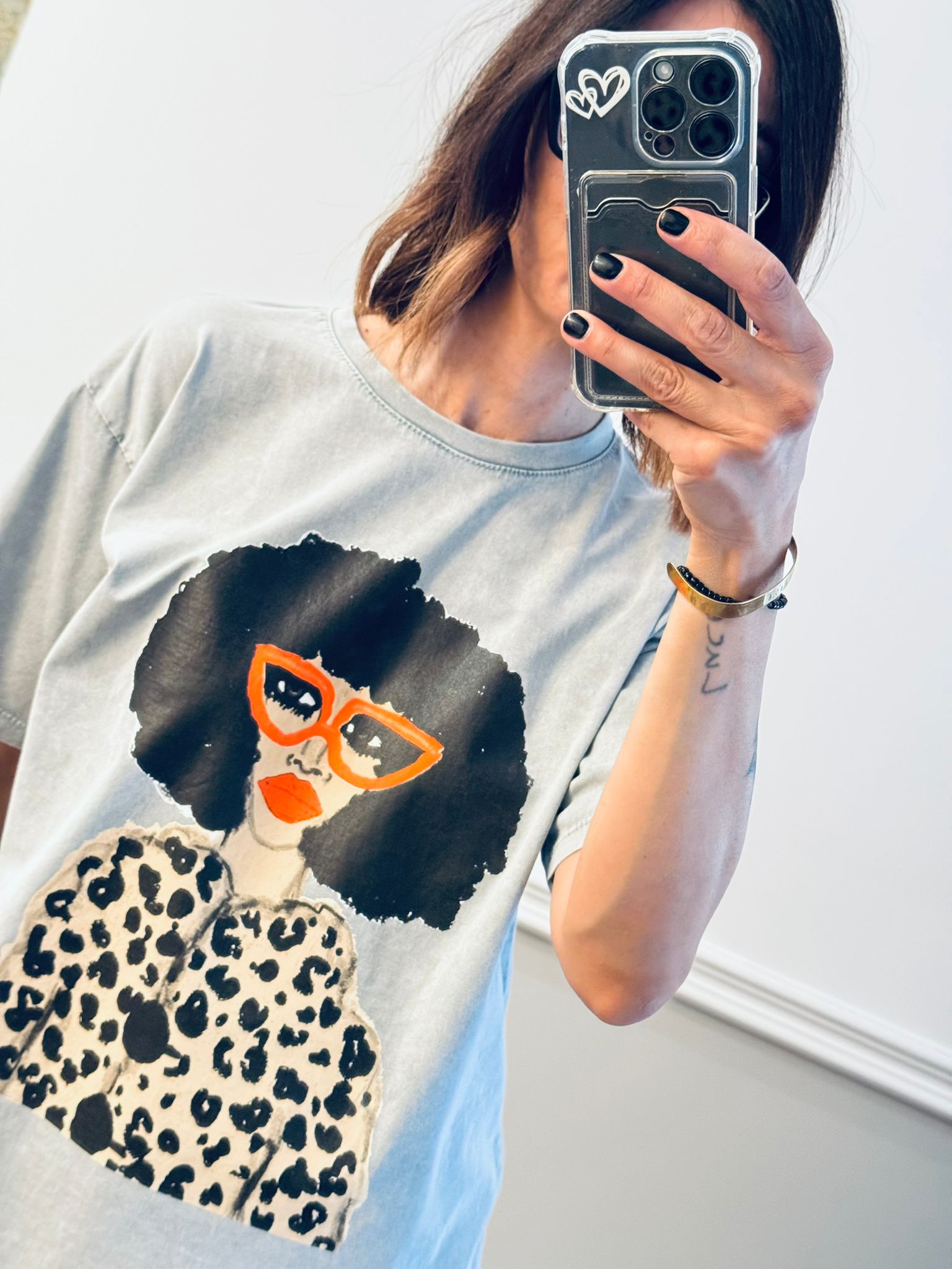 T-shirt Foxy per gli amici Franca