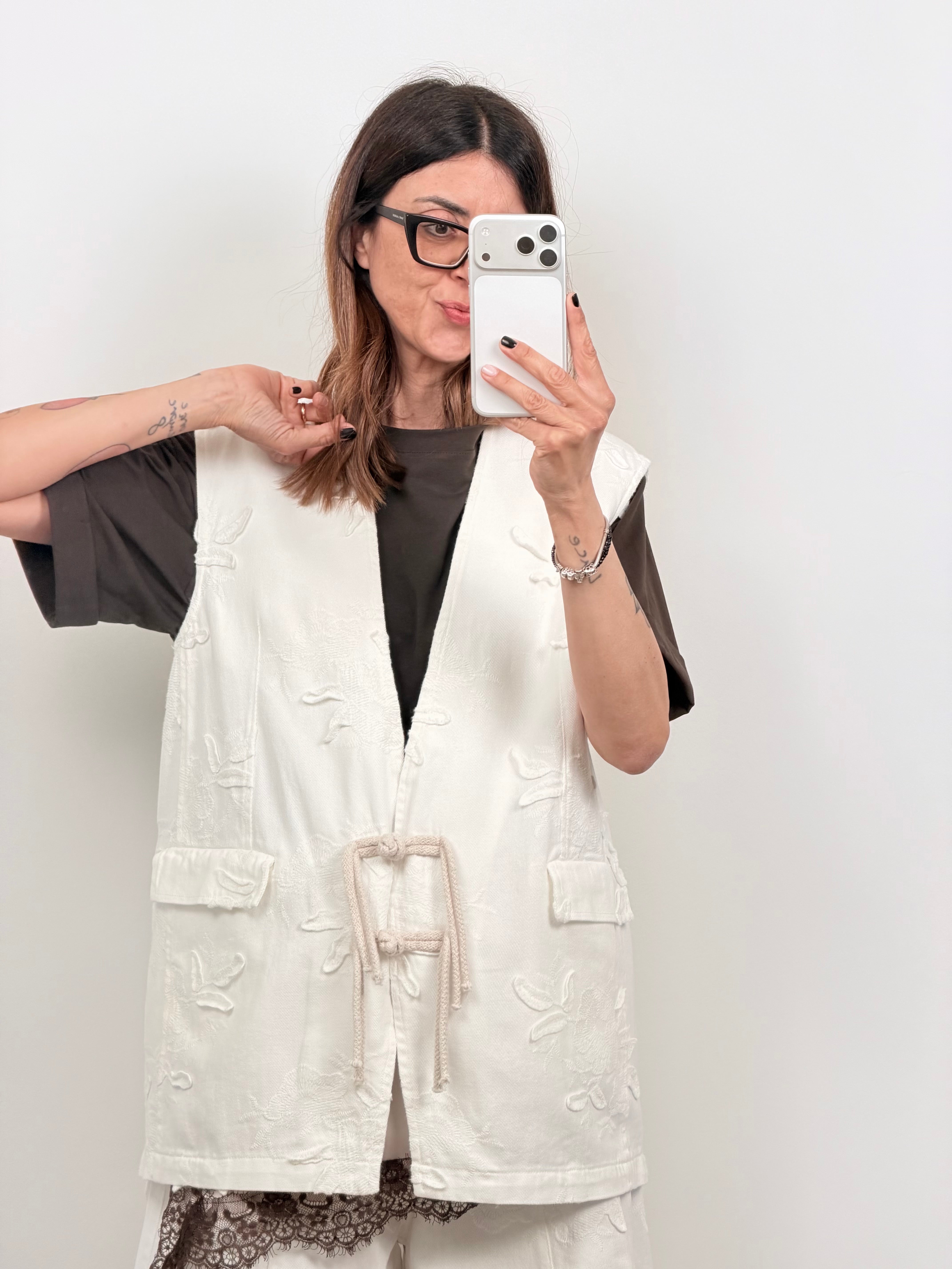 Maxi gilet Tanzania by Lumina