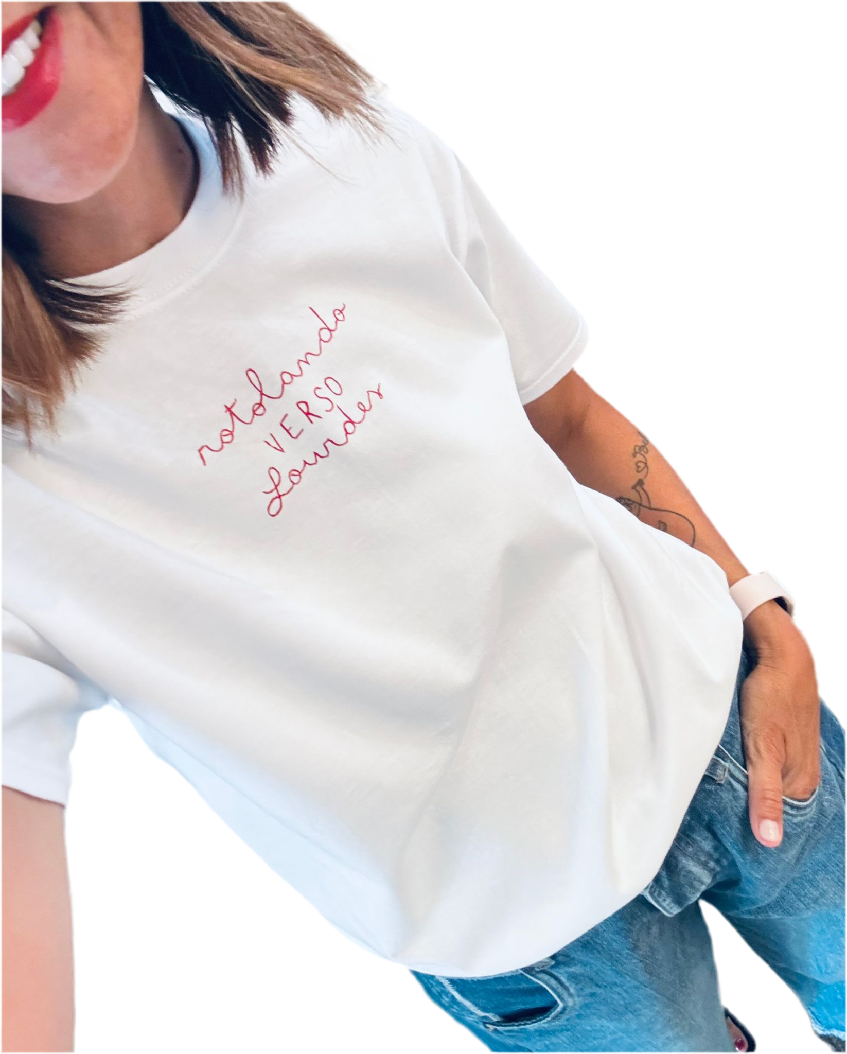 T-shirt Rotolando verso Lourdes