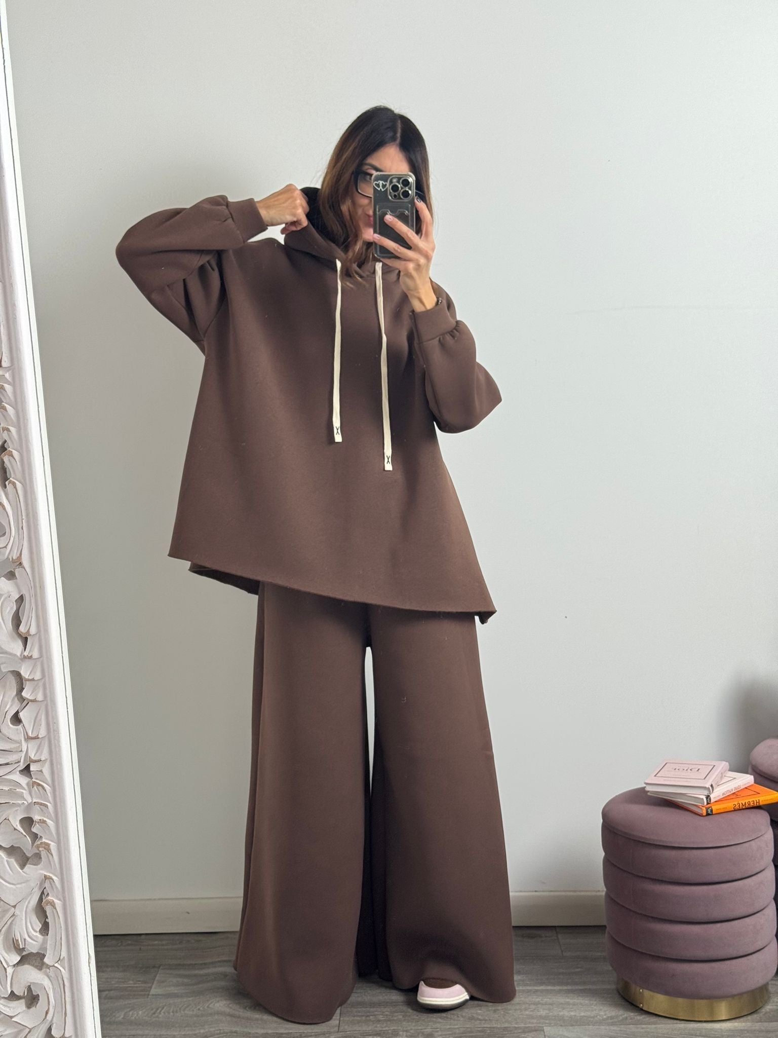 Felpa Street con cappuccio felpato SET MONDIALE