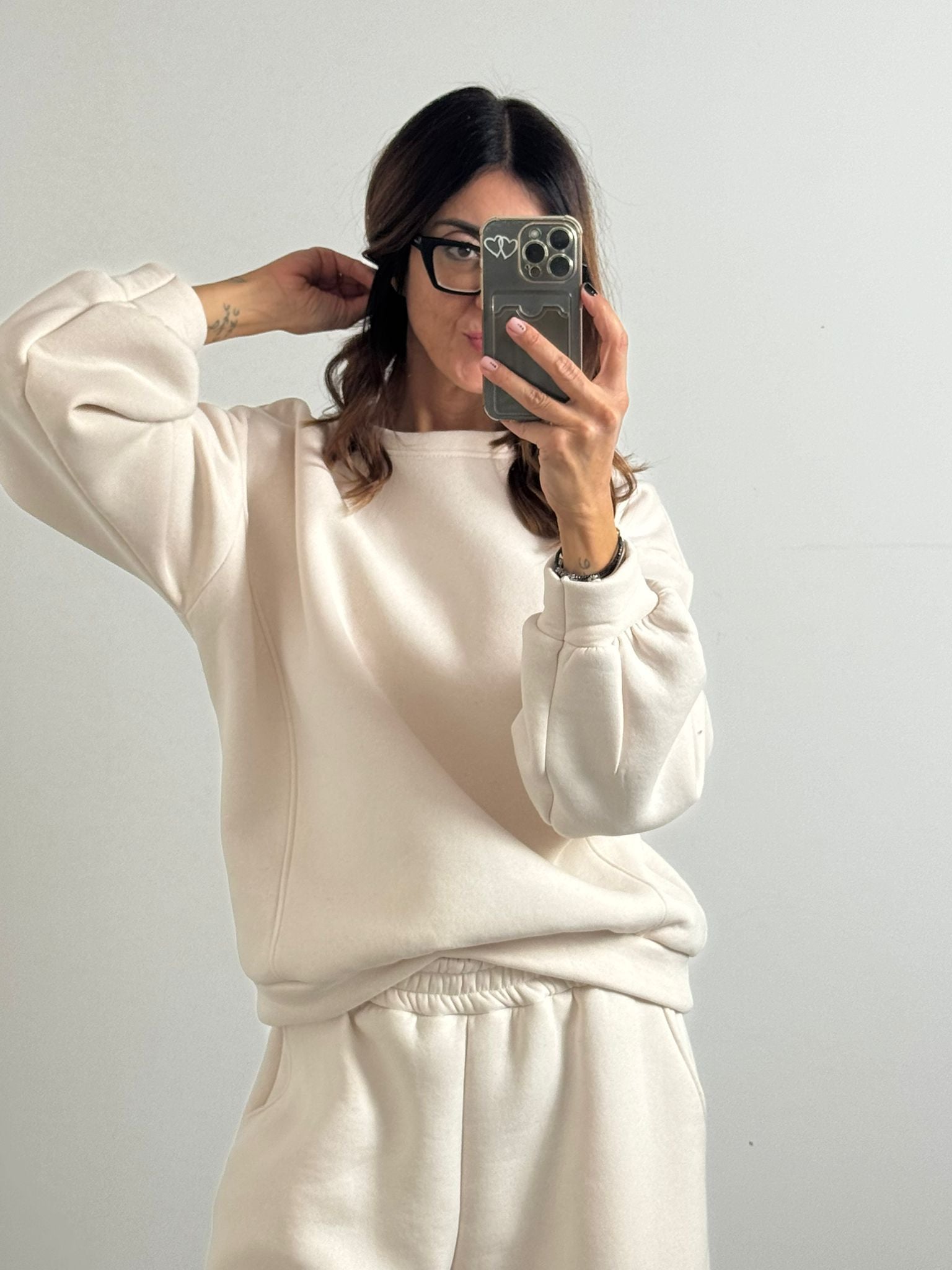 Felpa Street girocollo felpato in preordine