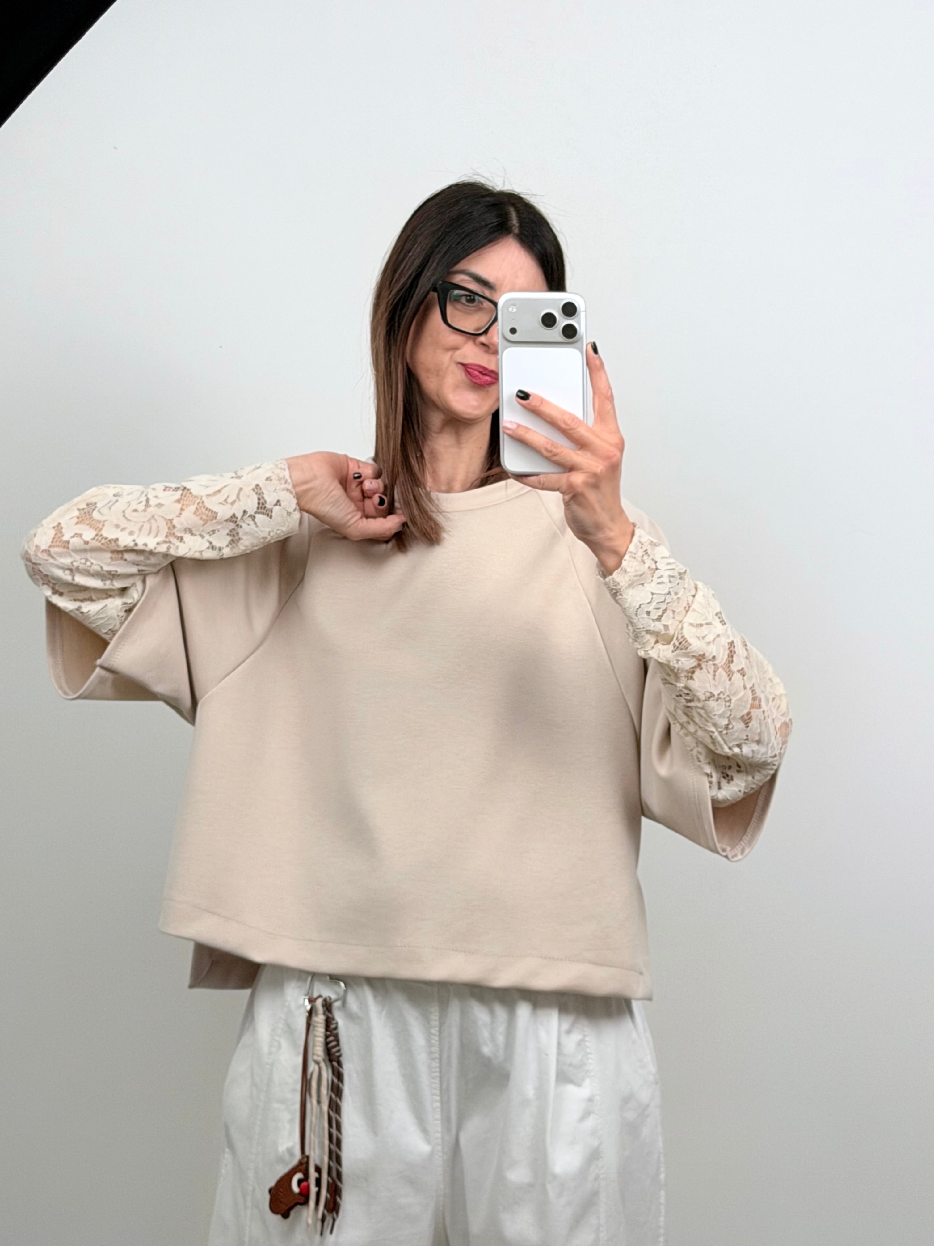 Felpa Gallipoli beige