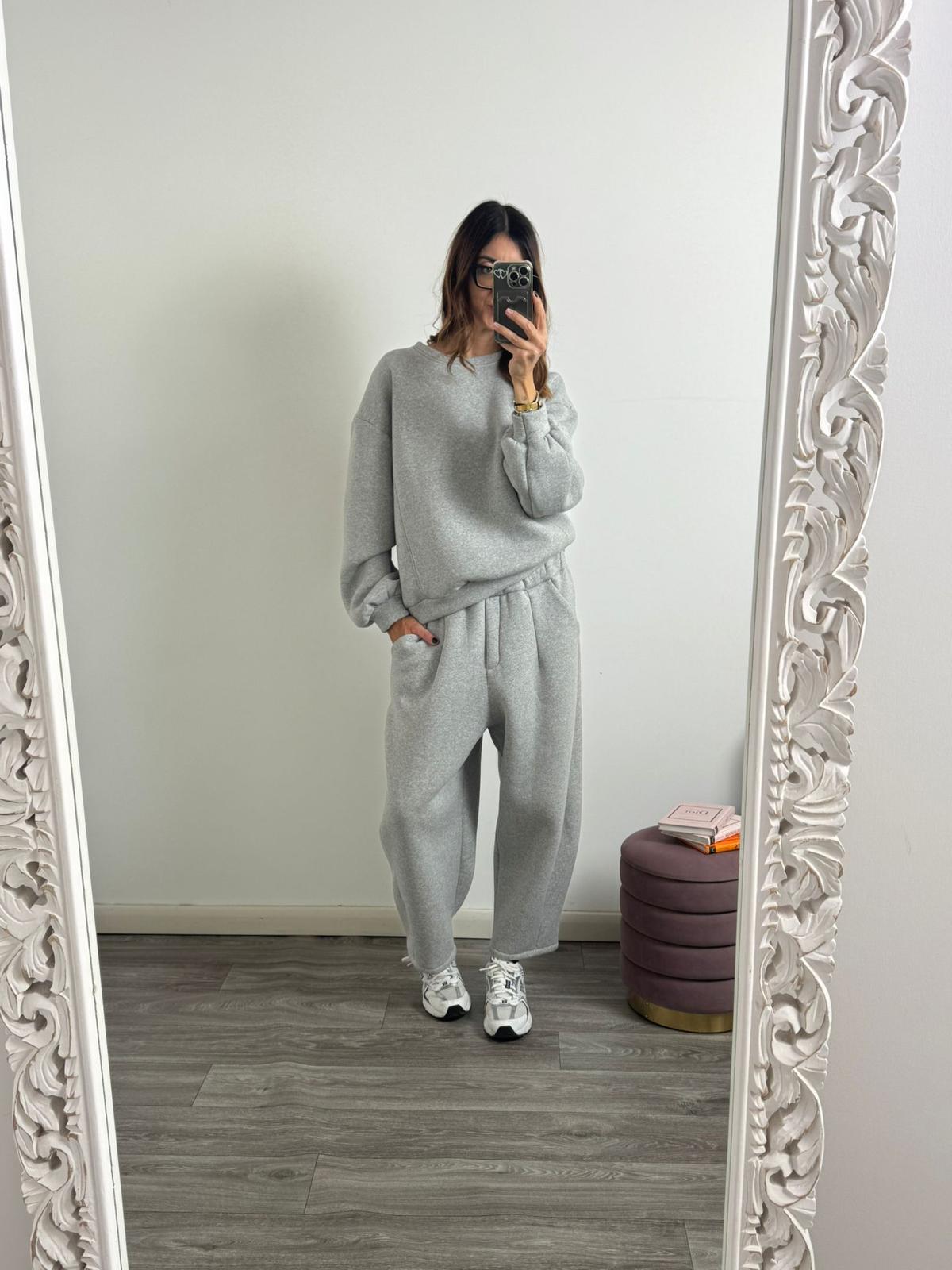 Felpa Street girocollo felpato in preordine