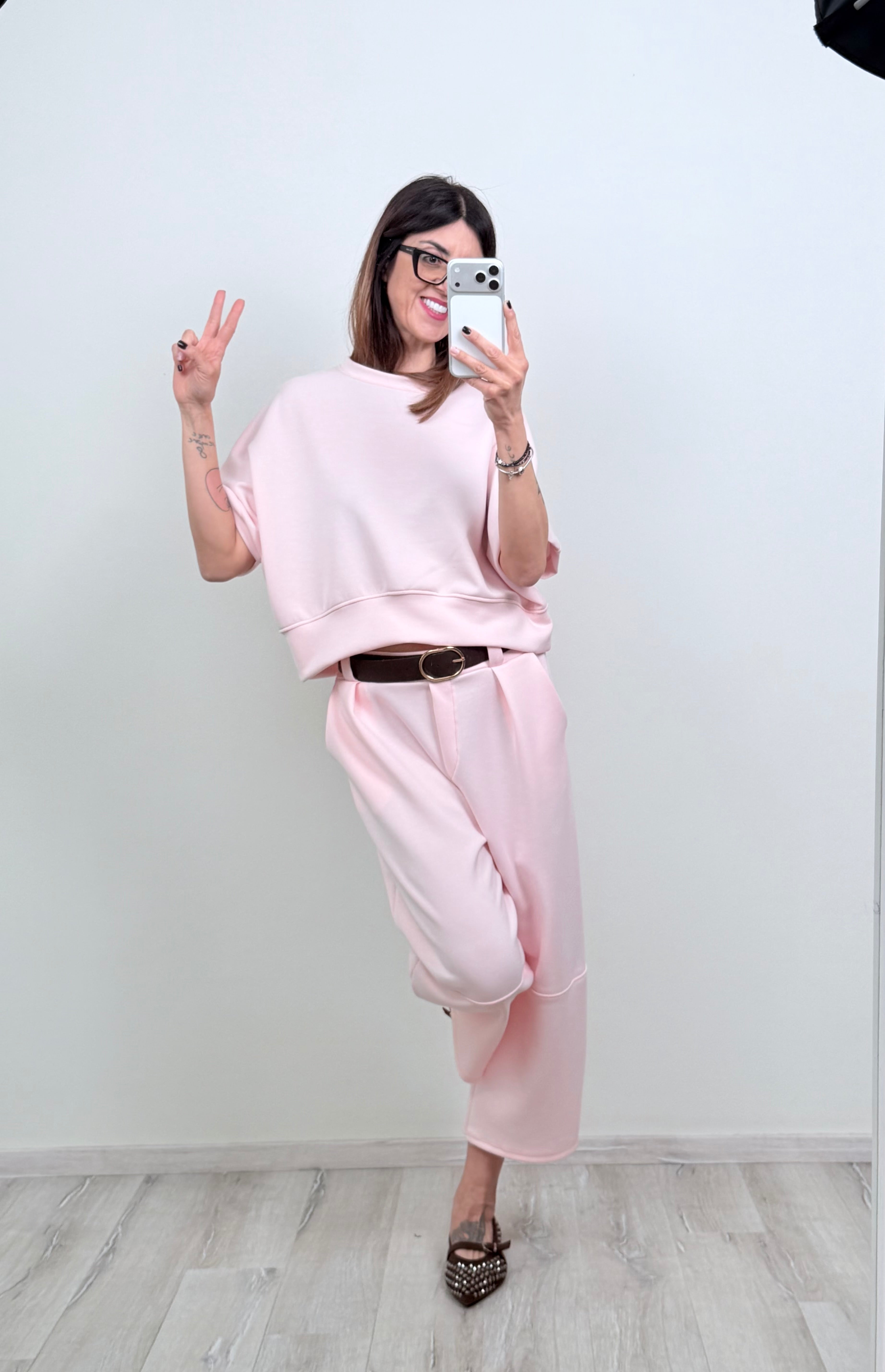 Felpa Siracusa rosa