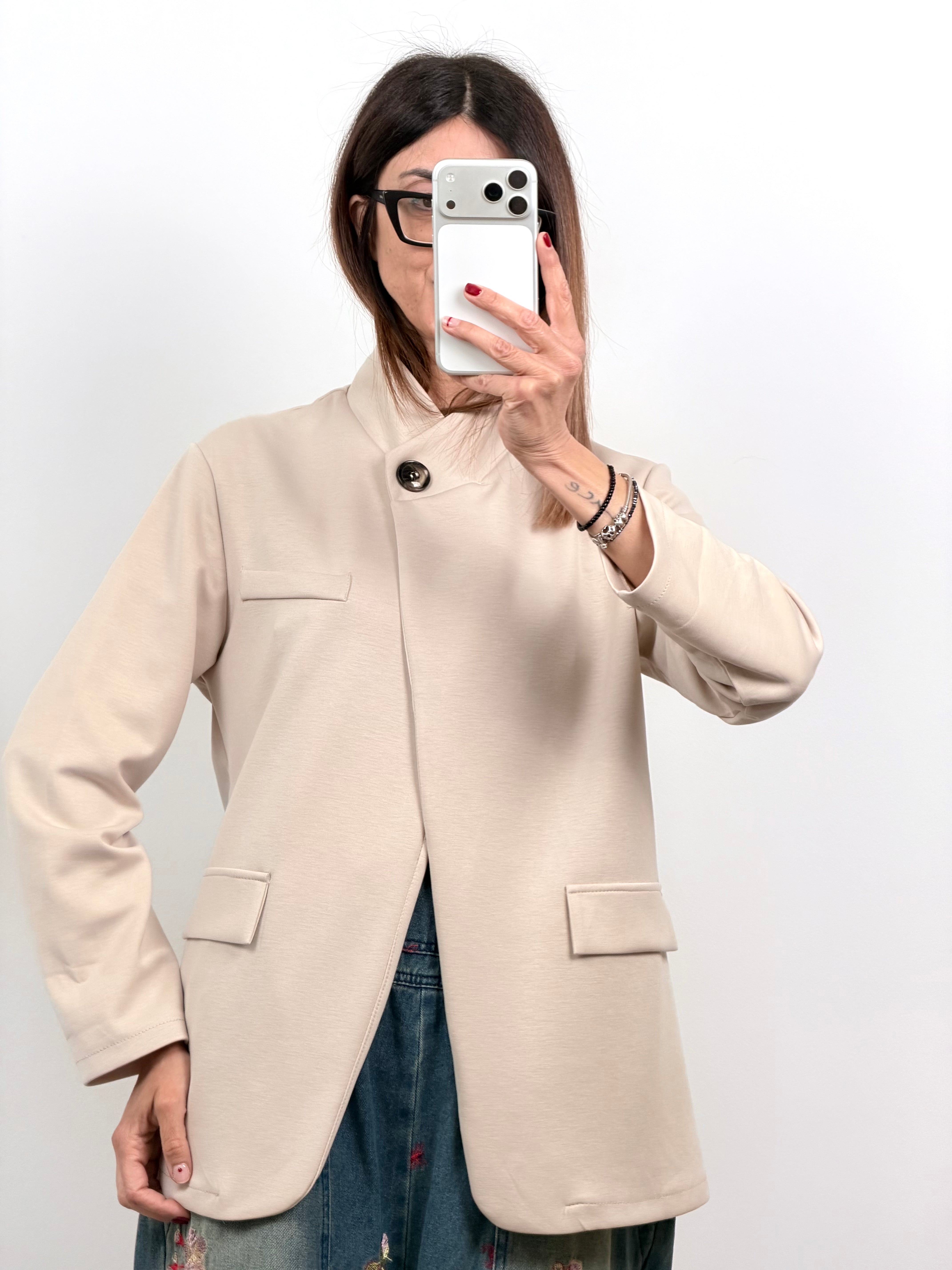 Blazer Nottingham burro