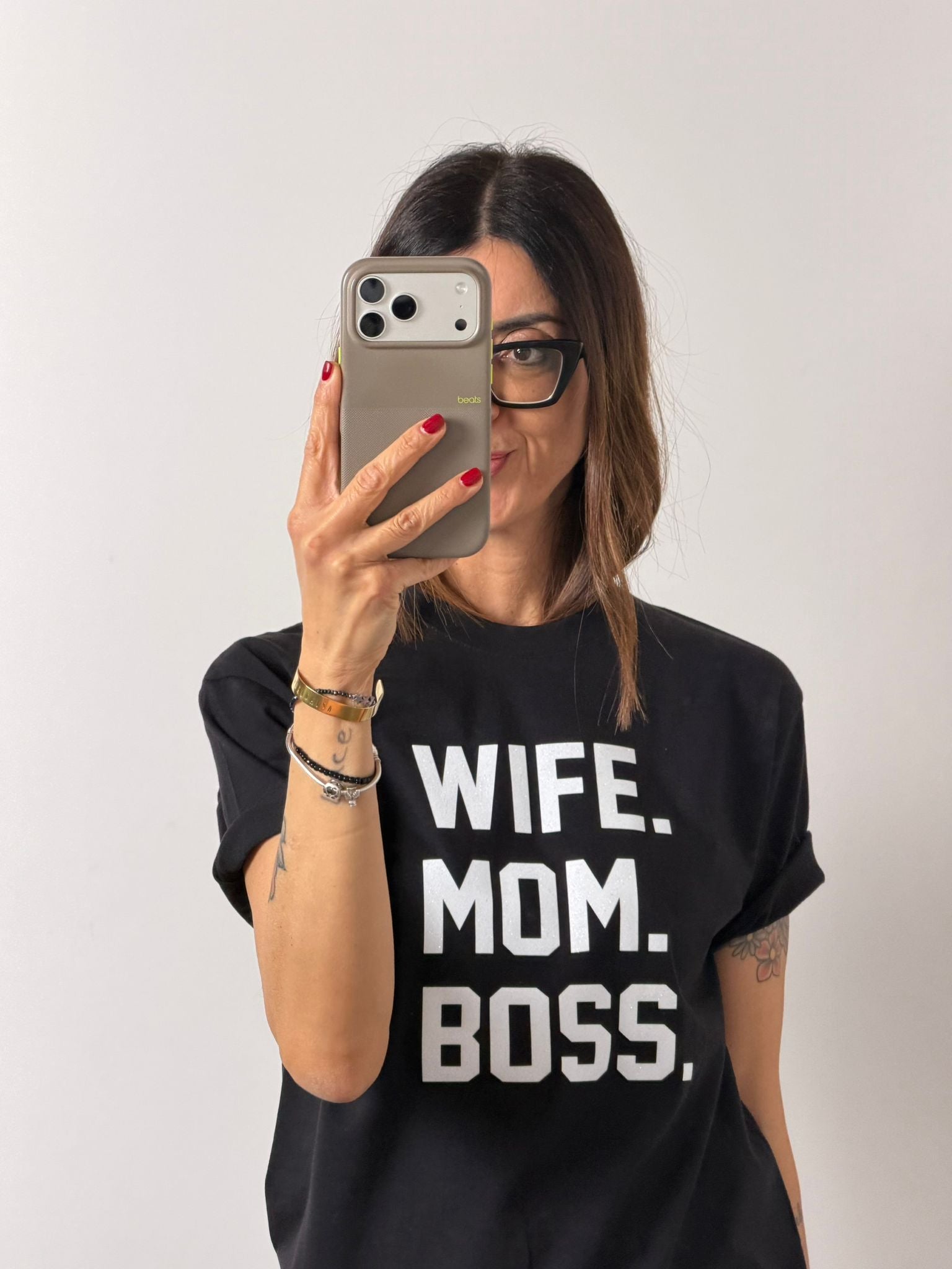 T-shirt Wife. Mom. Boss.