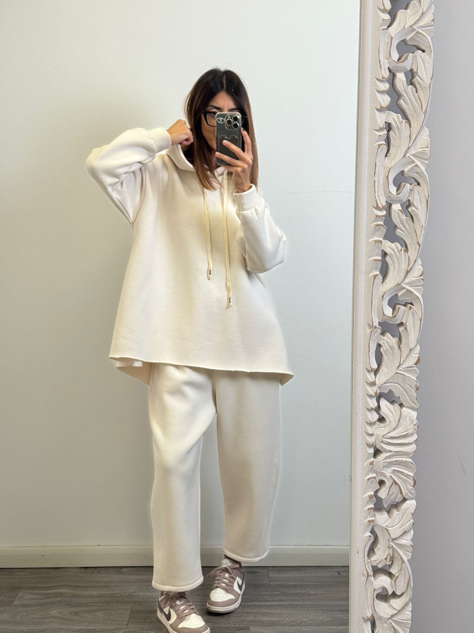 Felpa Street con cappuccio felpato in preordine