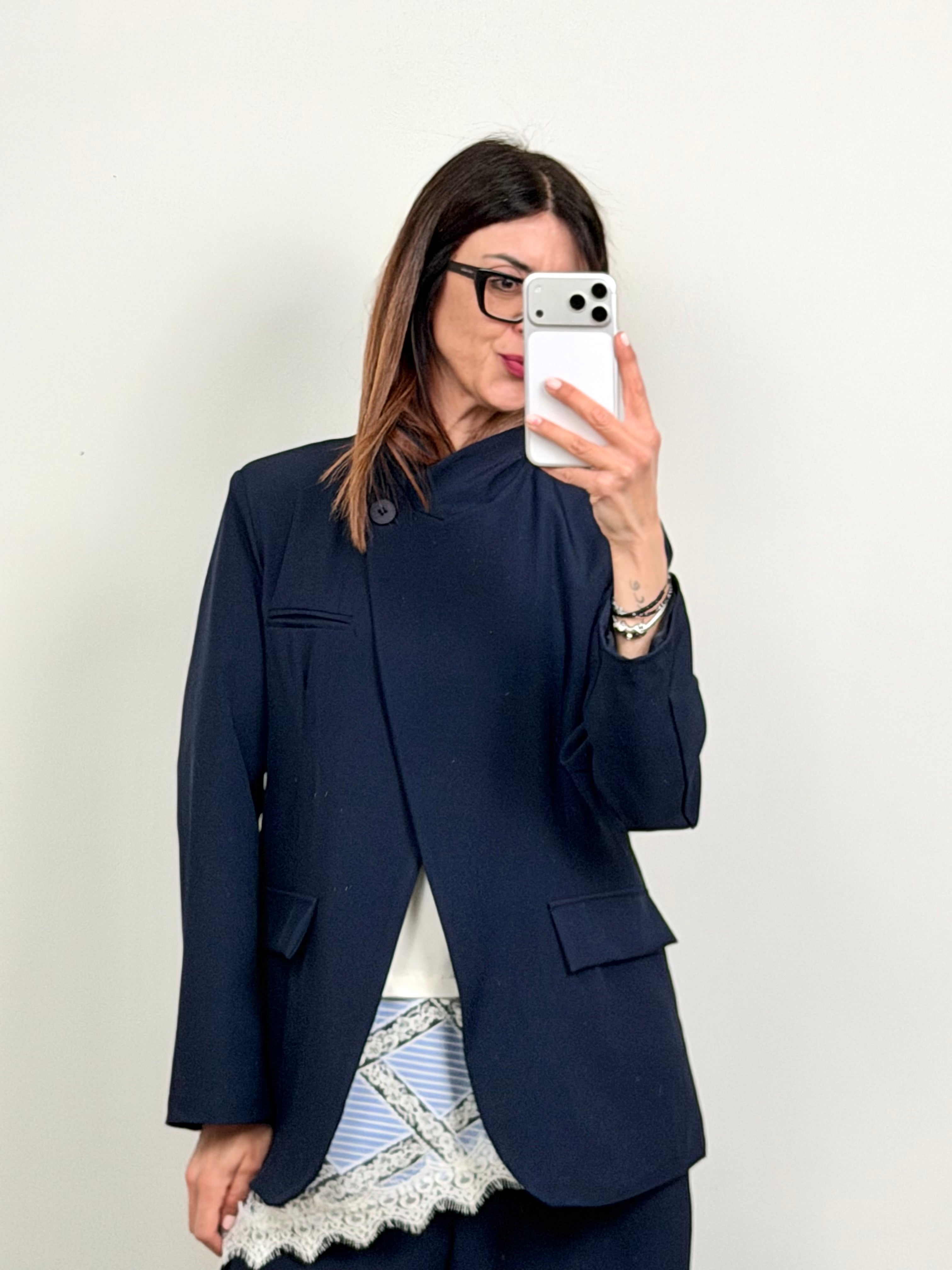 Blazer Leon blu
