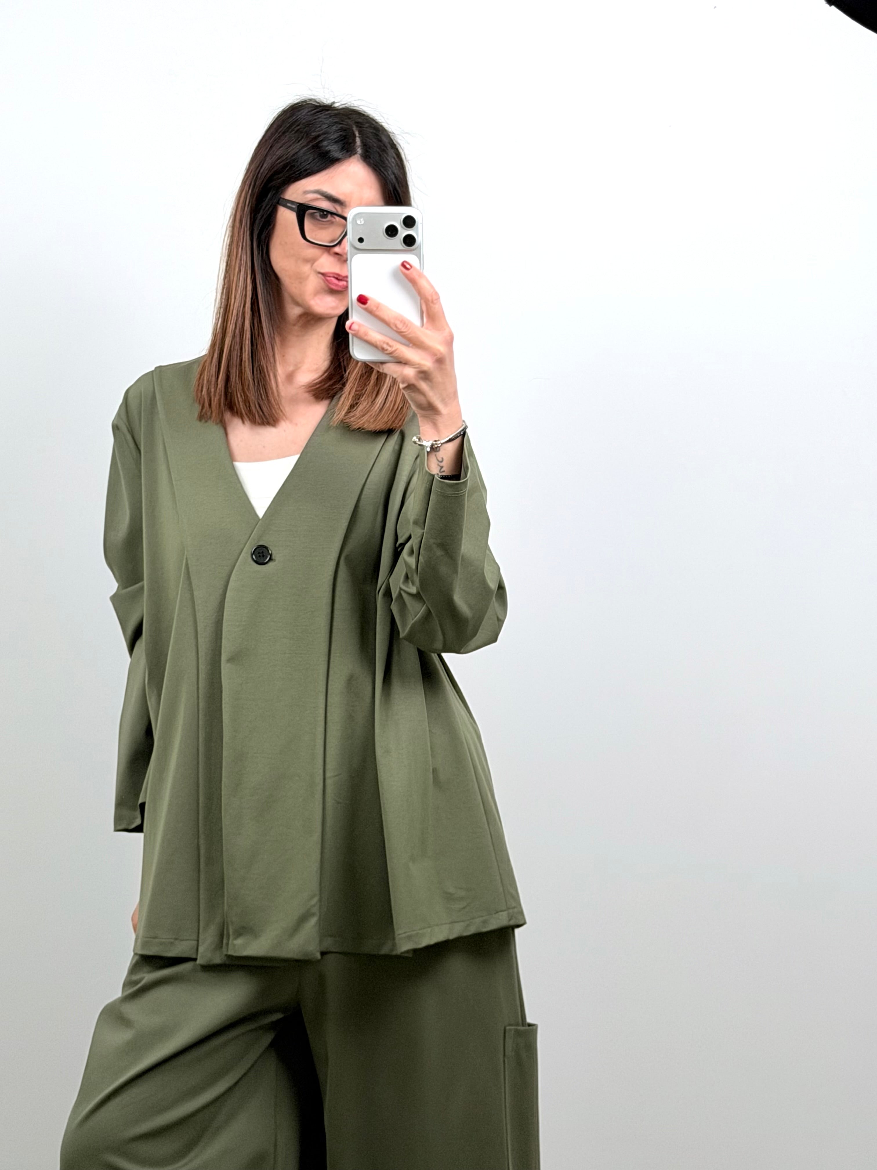 Tailleur Seul verde