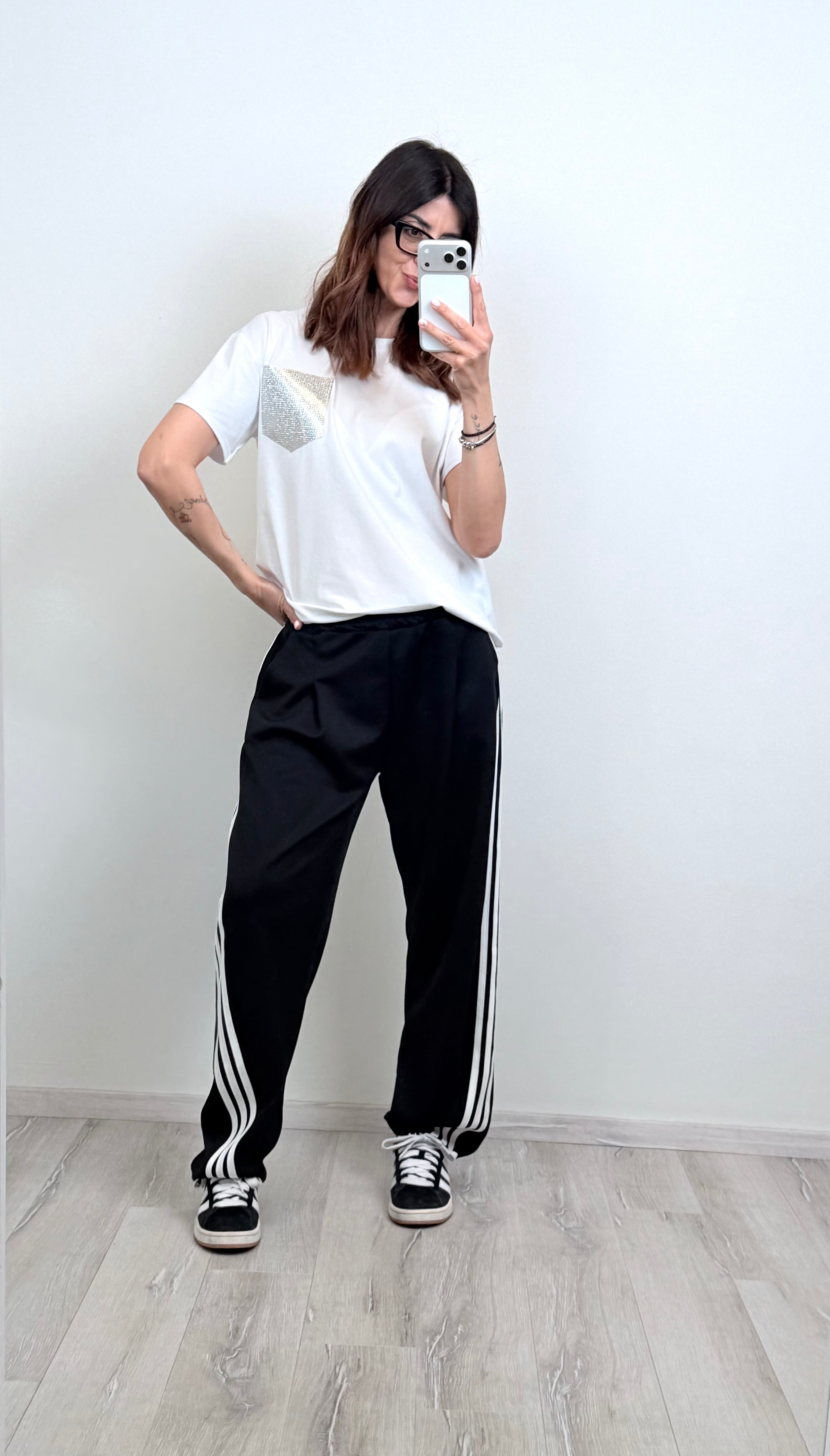 T-shirt Zante silver