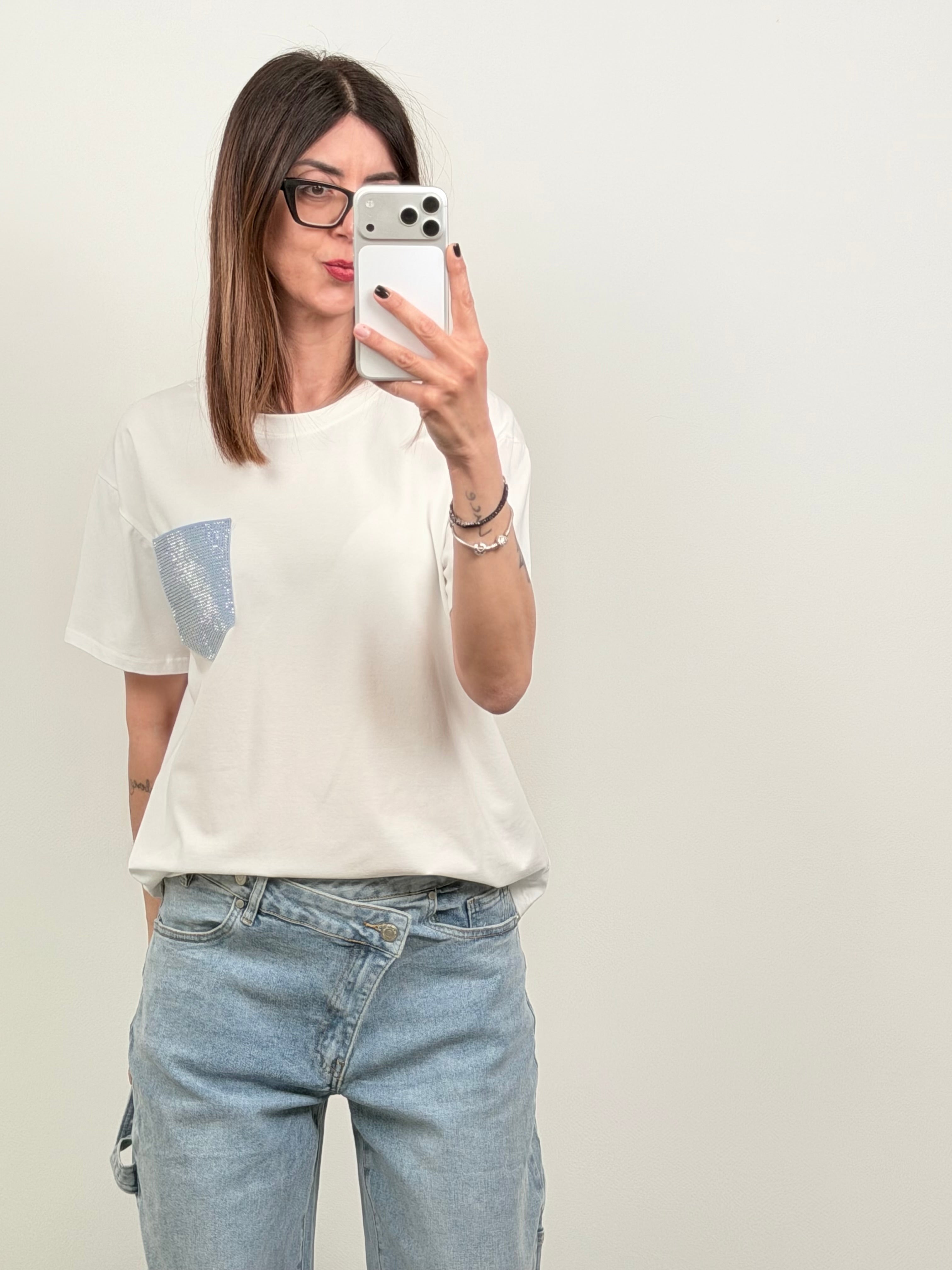 T-shirt Zante celeste