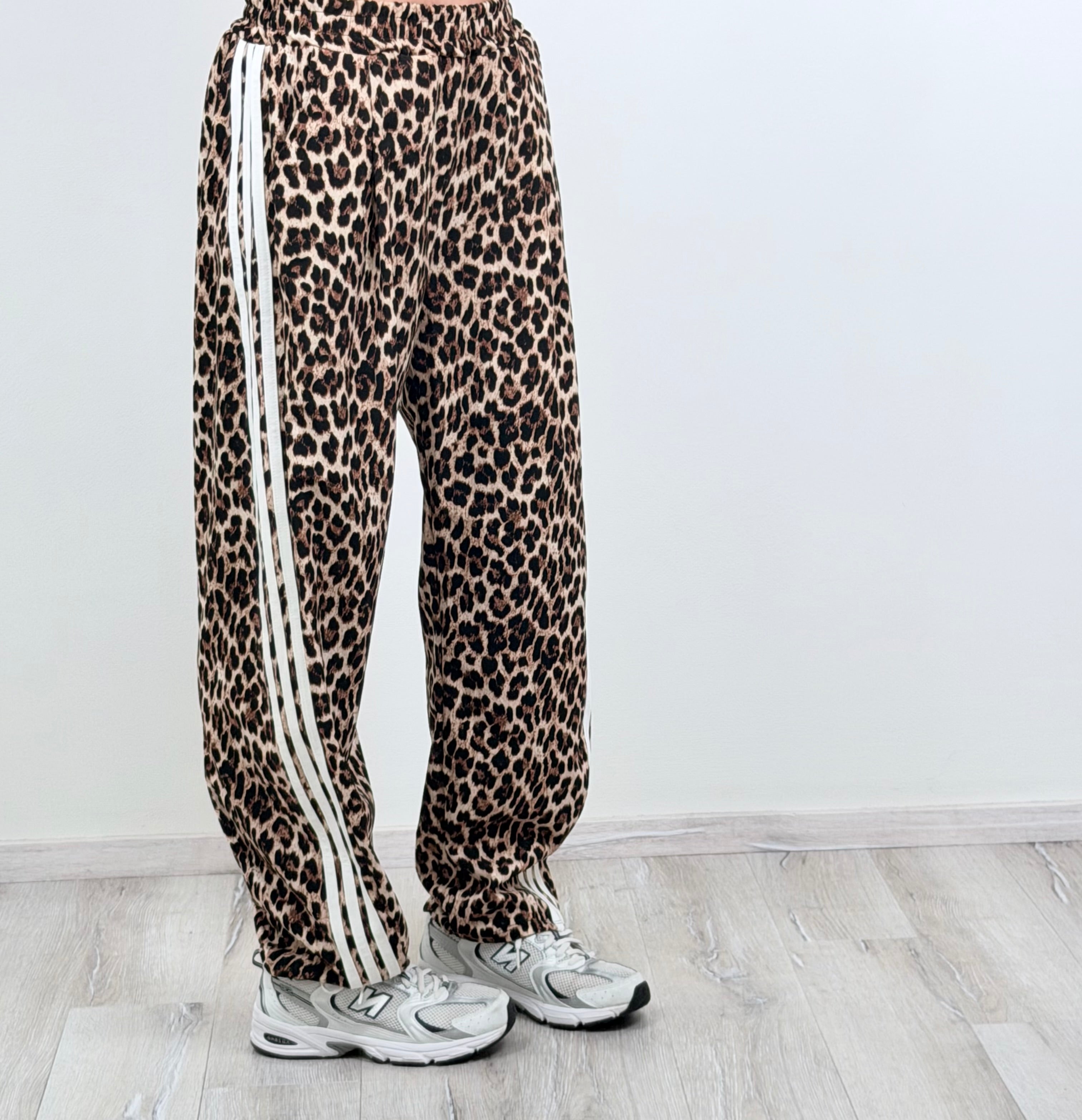 Panta Breaking senza molla macu riga bianca