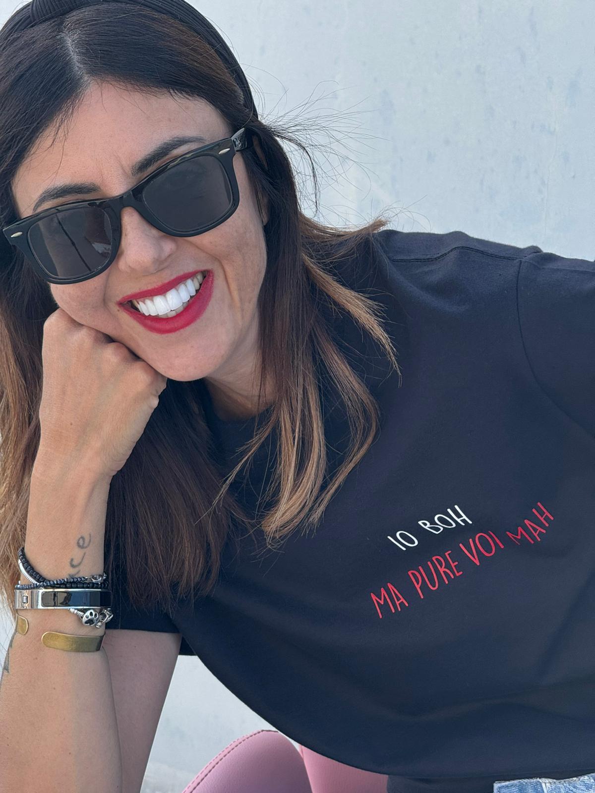 T-shirt IO BOH MA PURE VOI MAH