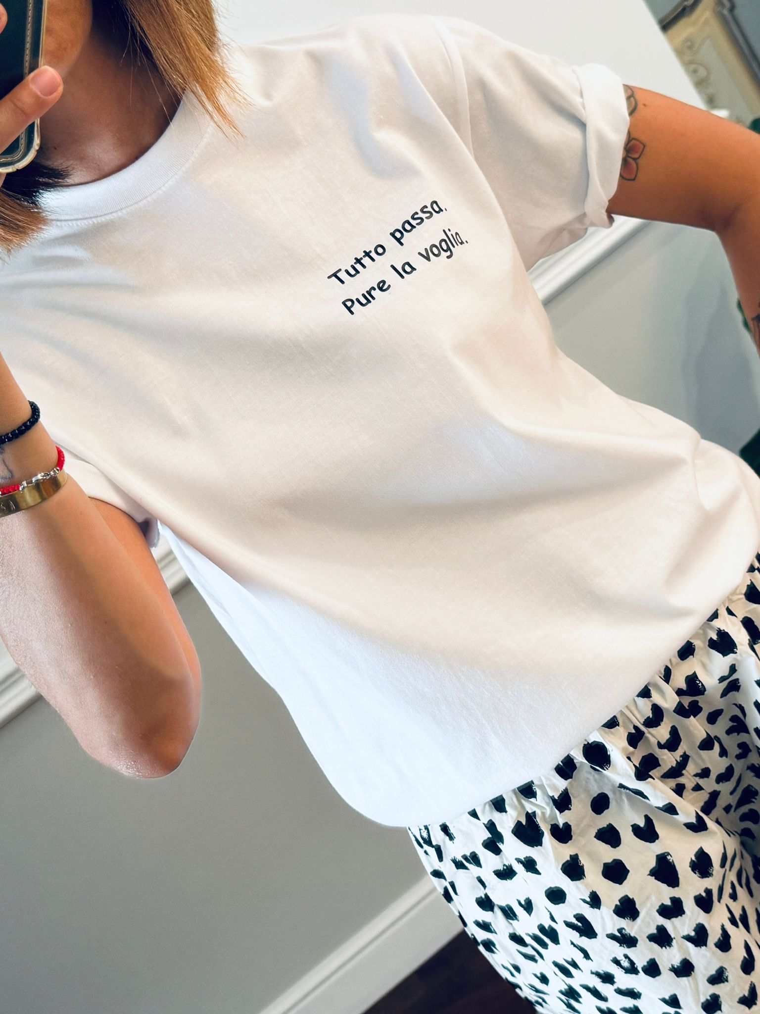 T-shirt TUTTO PASSA. PURE LA VOGLIA.