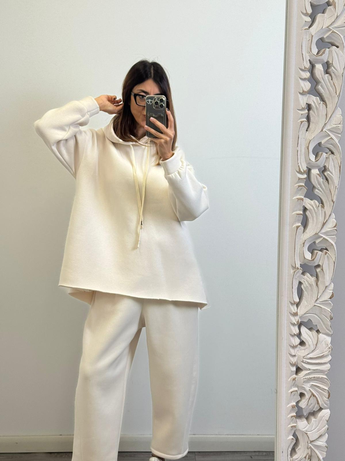 Felpa Street con cappuccio felpato in preordine