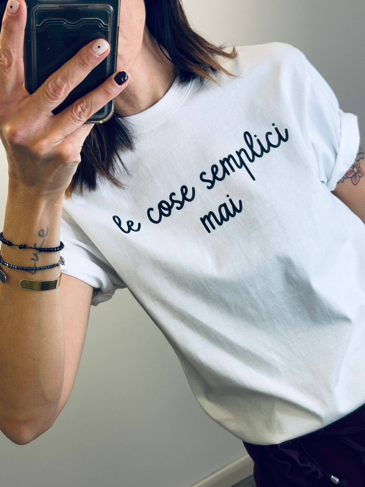 T-shirt Le cose semplici mai