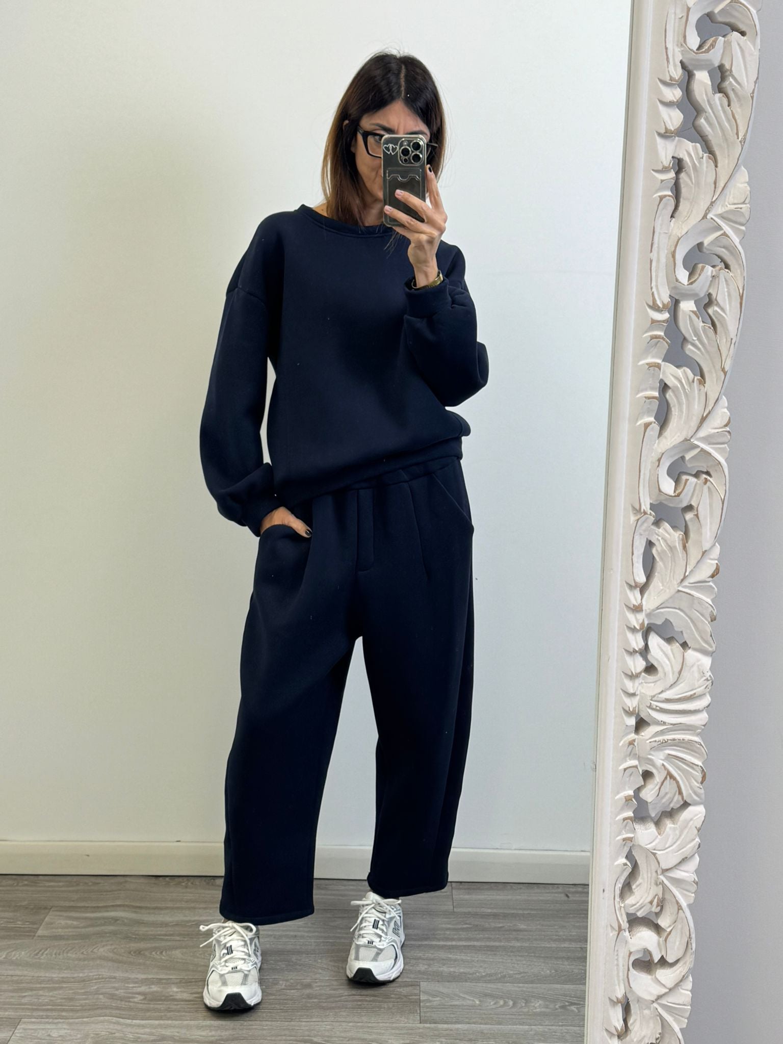 Felpa Street girocollo felpato in preordine