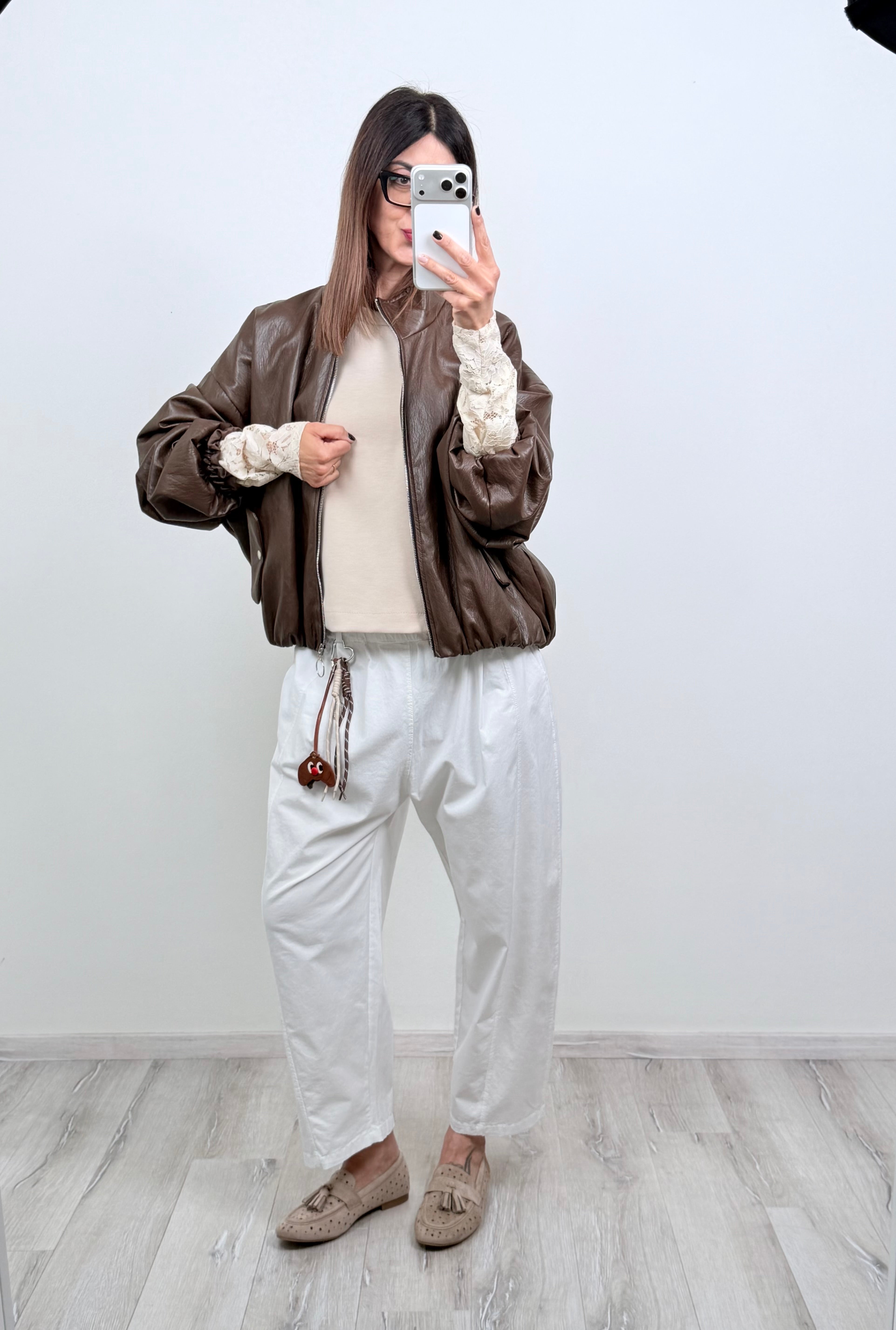 Pantalone Charm bianco