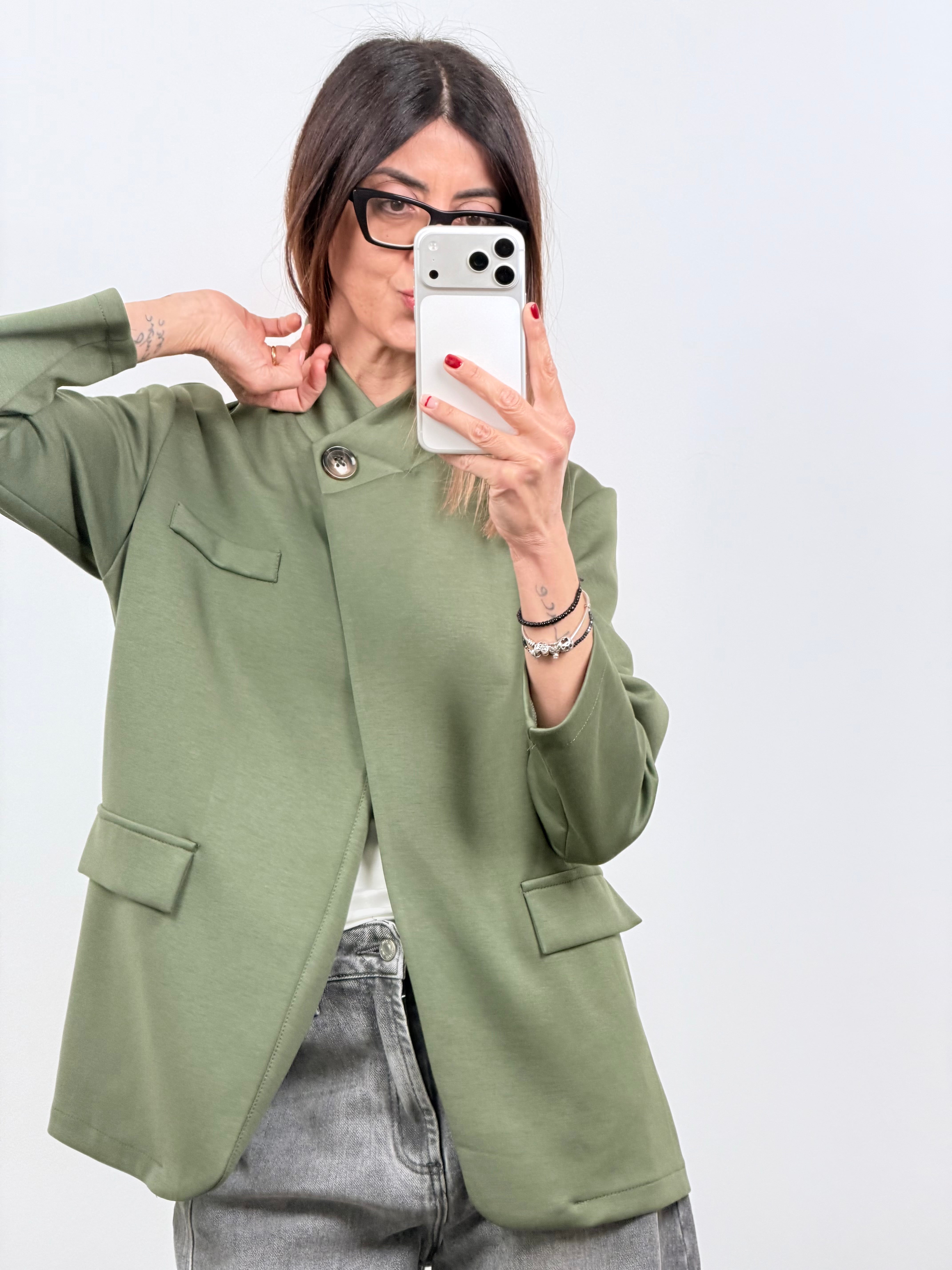 Blazer Nottingham verde