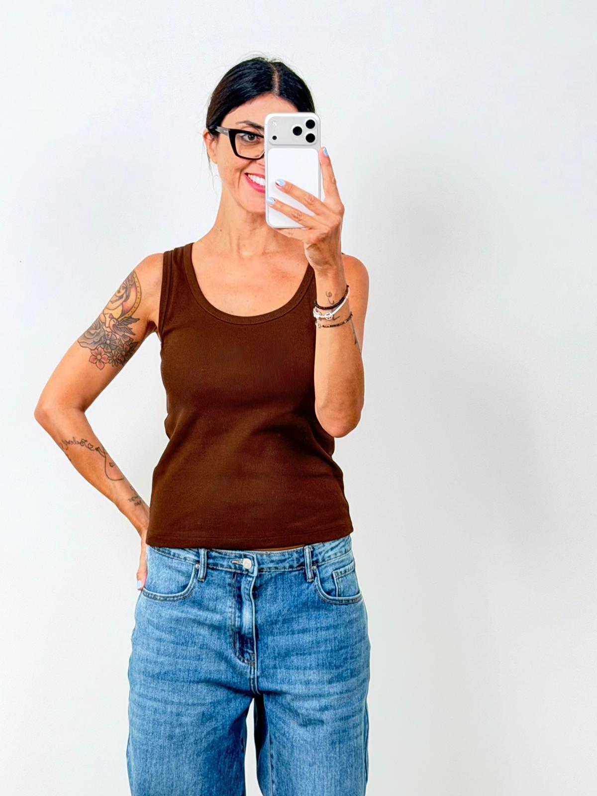 Top canotta Costarica basic
