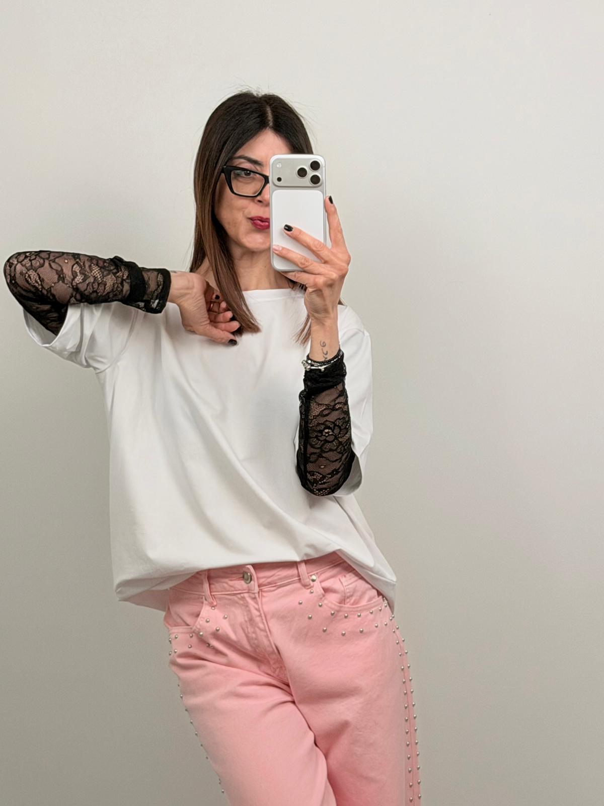 T-shirt Lace