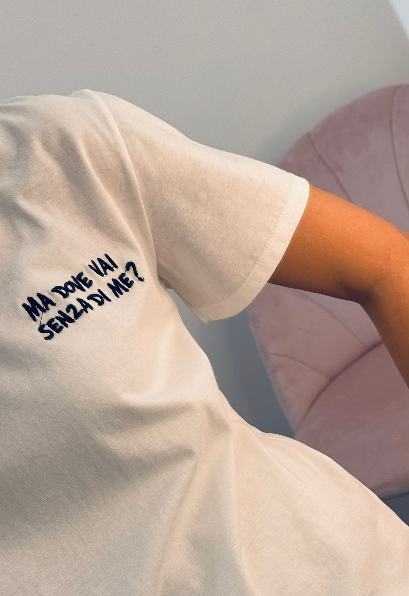 T-Shirt Ma dove vai senza di me? - stampata