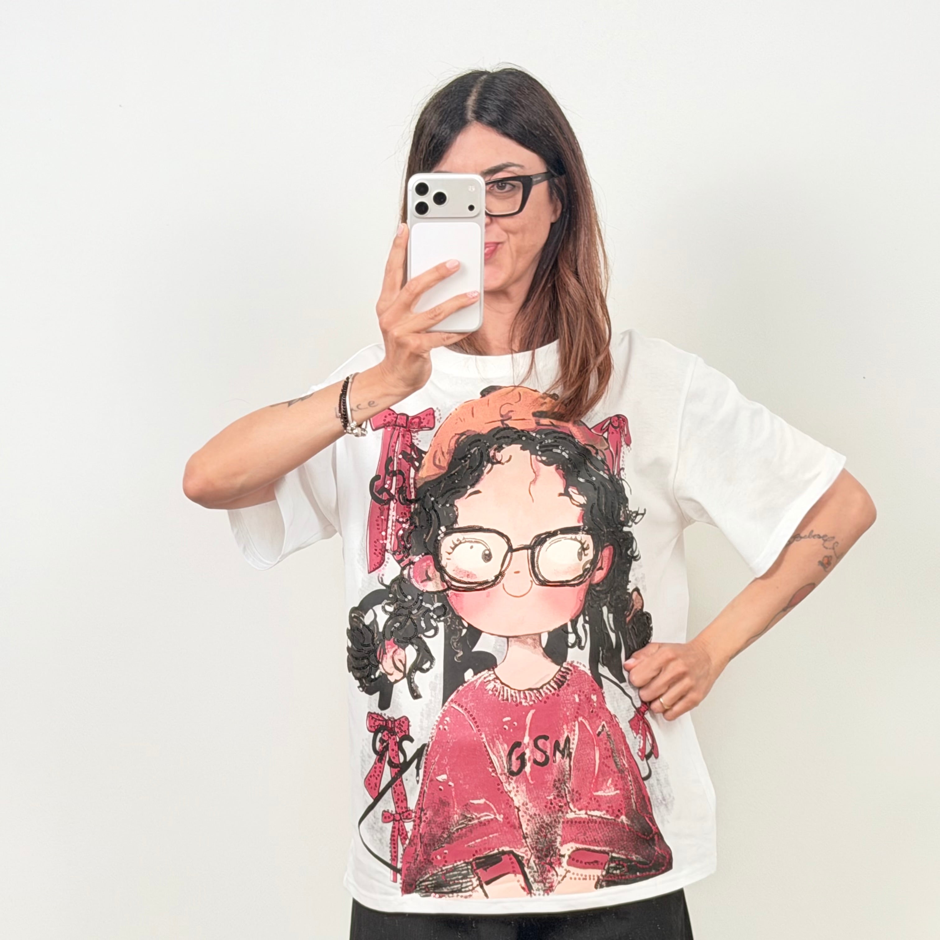 T-shirt Curly