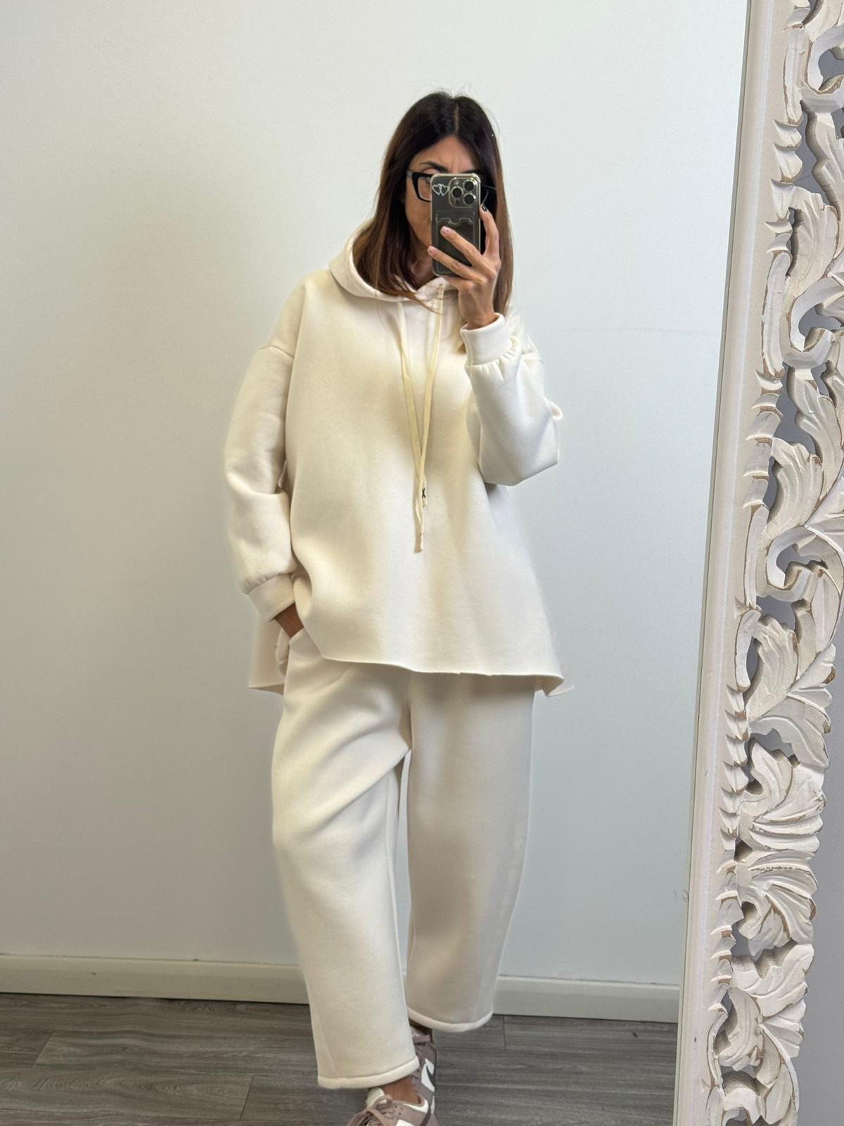 Felpa Street con cappuccio felpato in preordine