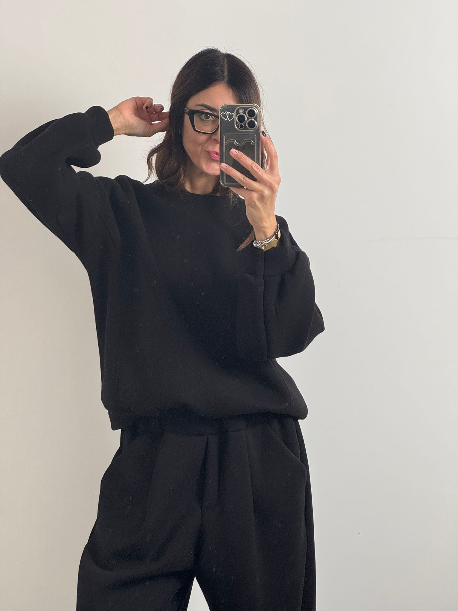 Felpa Street girocollo felpato in preordine