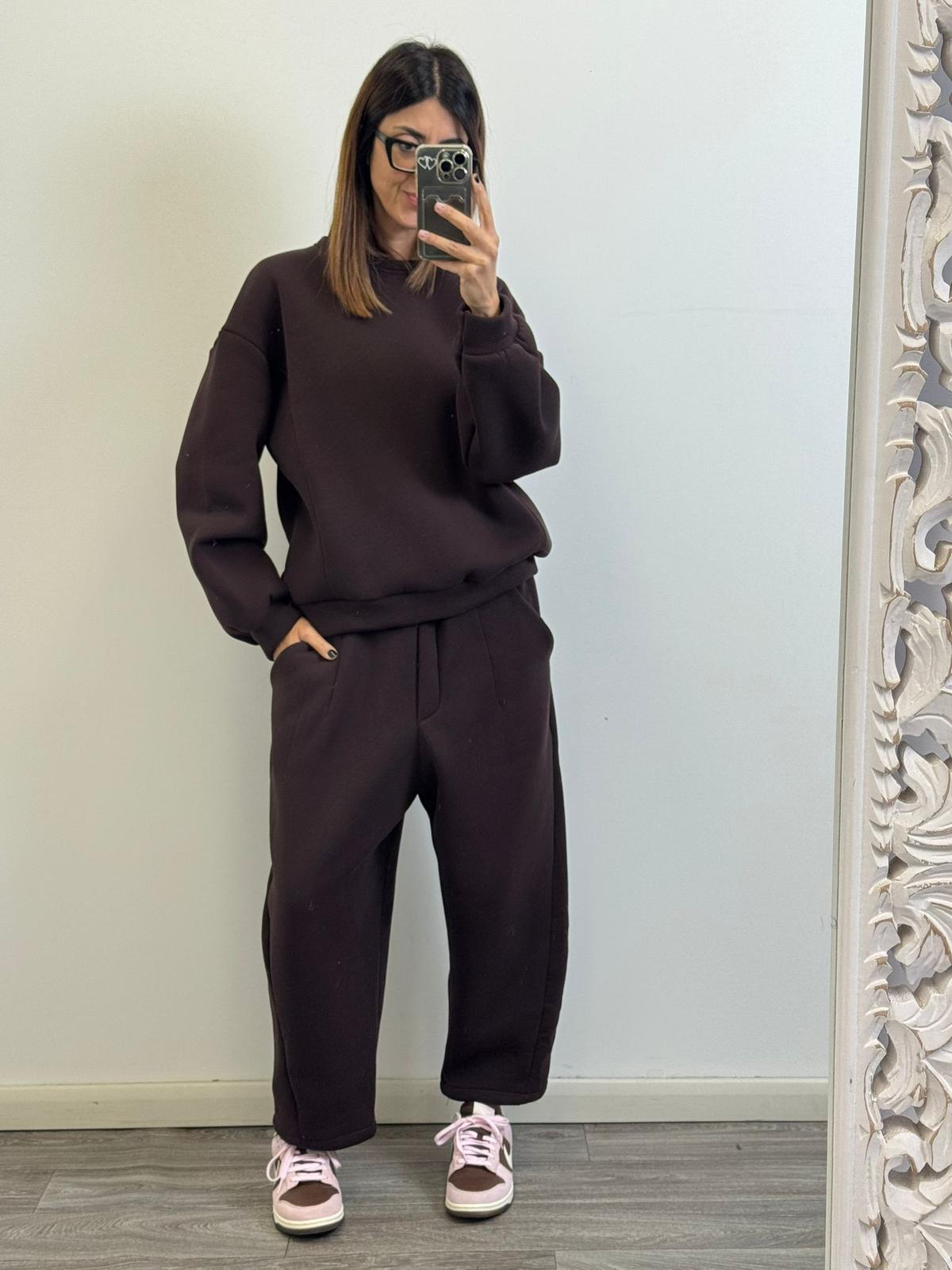 Felpa Street girocollo felpato in preordine