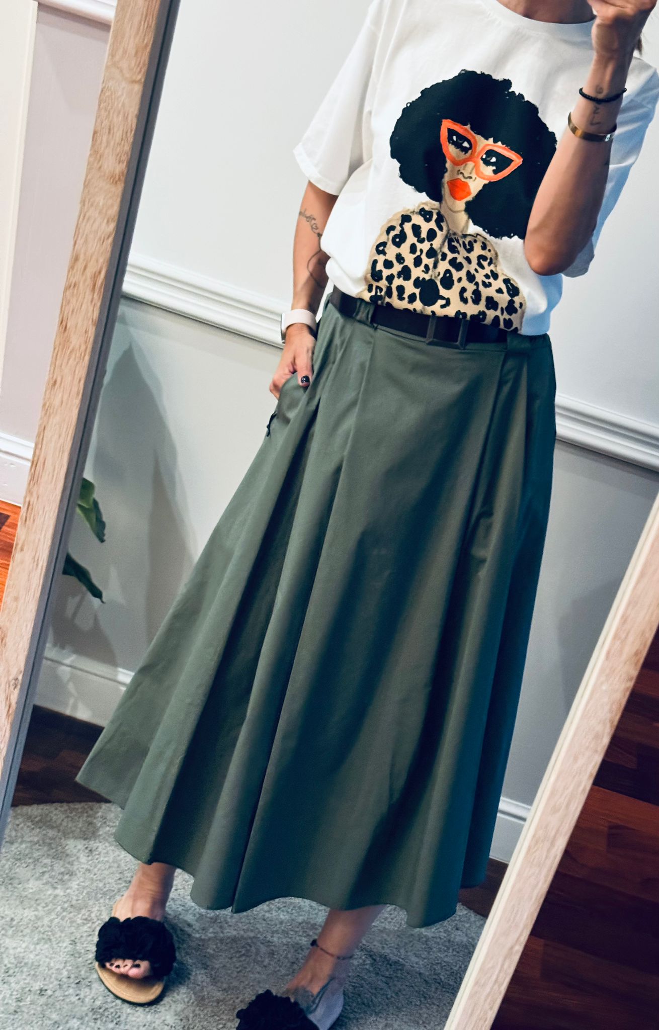 T-shirt Foxy per gli amici Franca