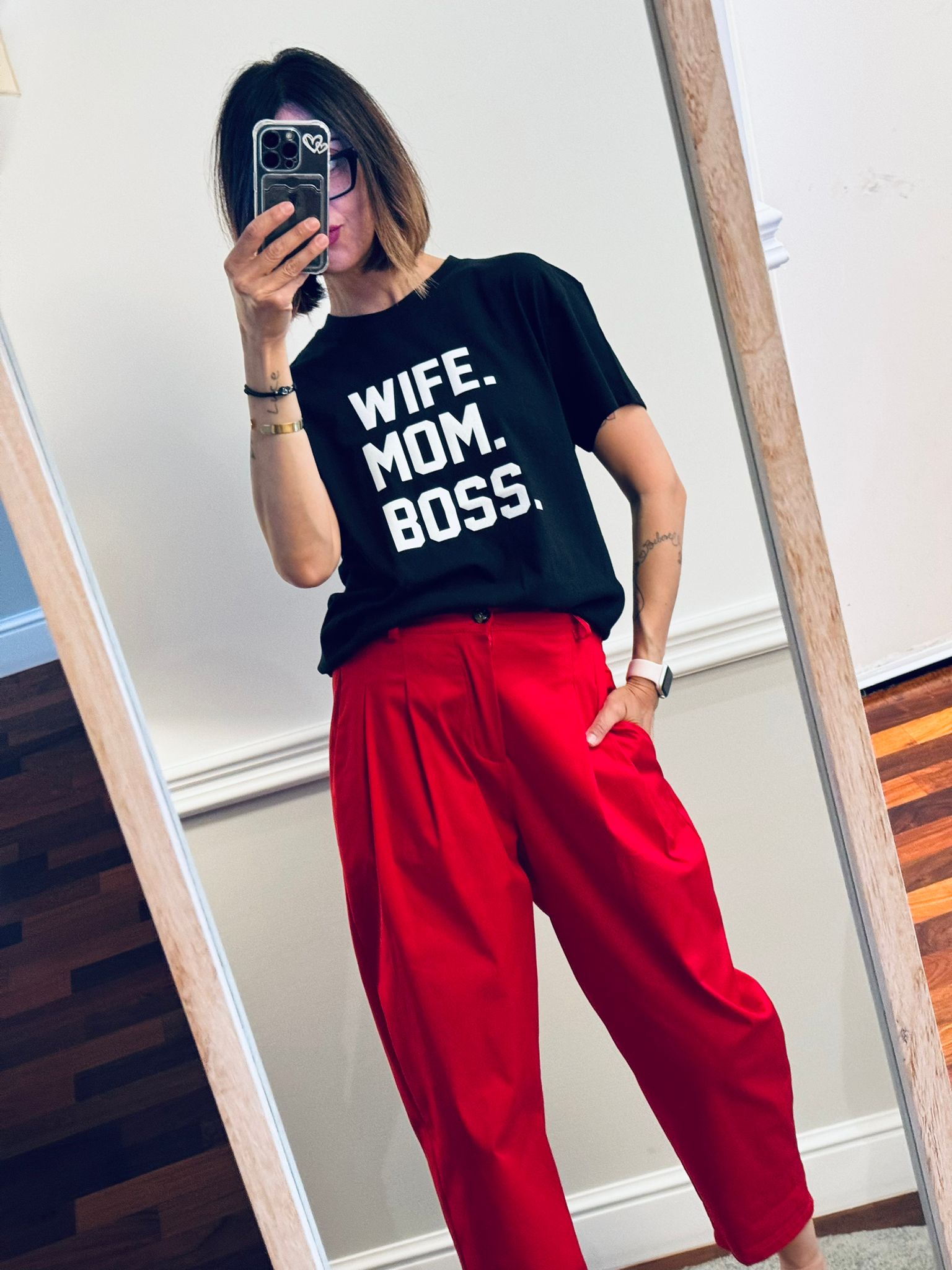 T-shirt Wife. Mom. Boss.