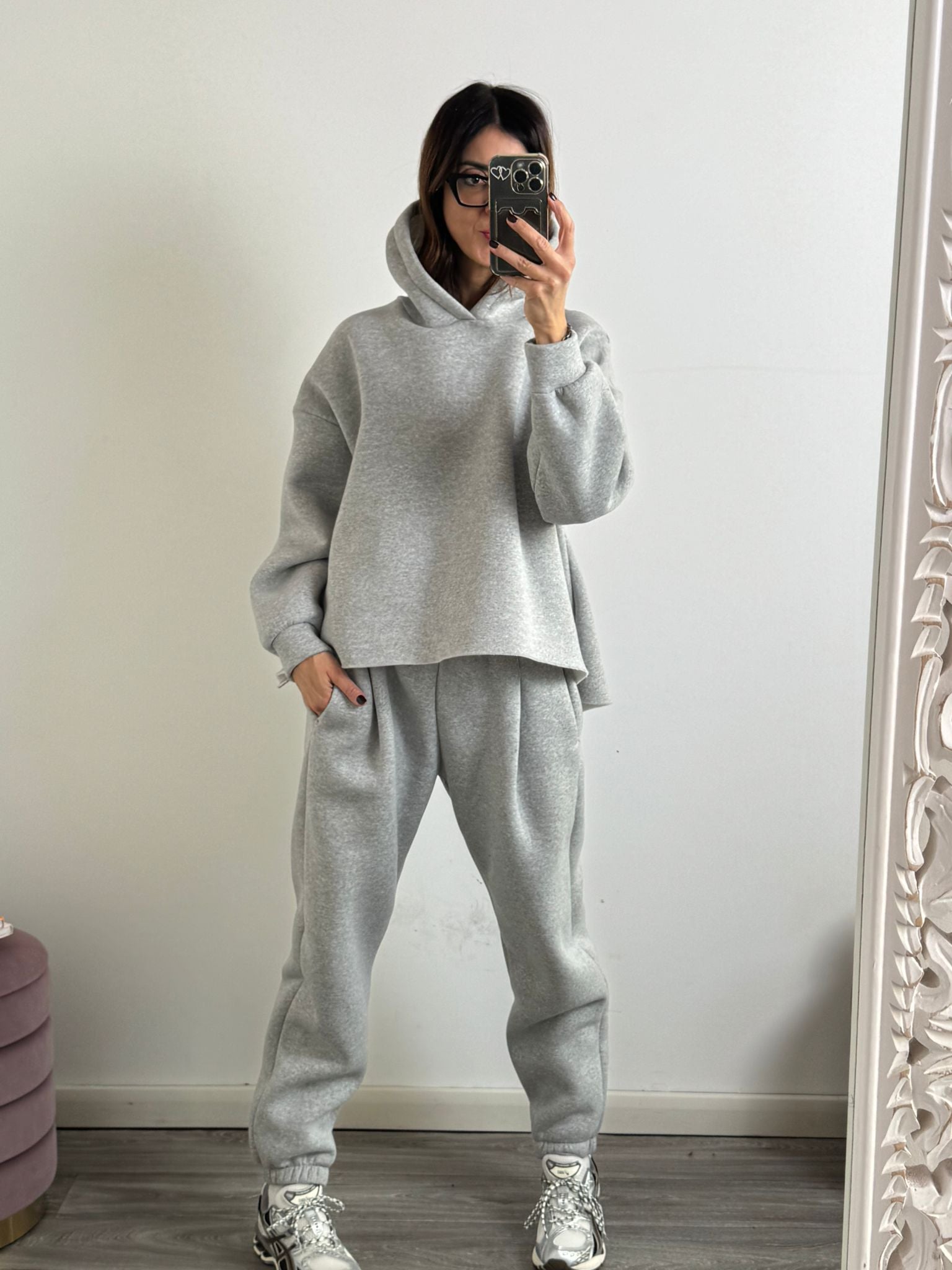 Pantalone Street felpato con molla SET MONDIALE