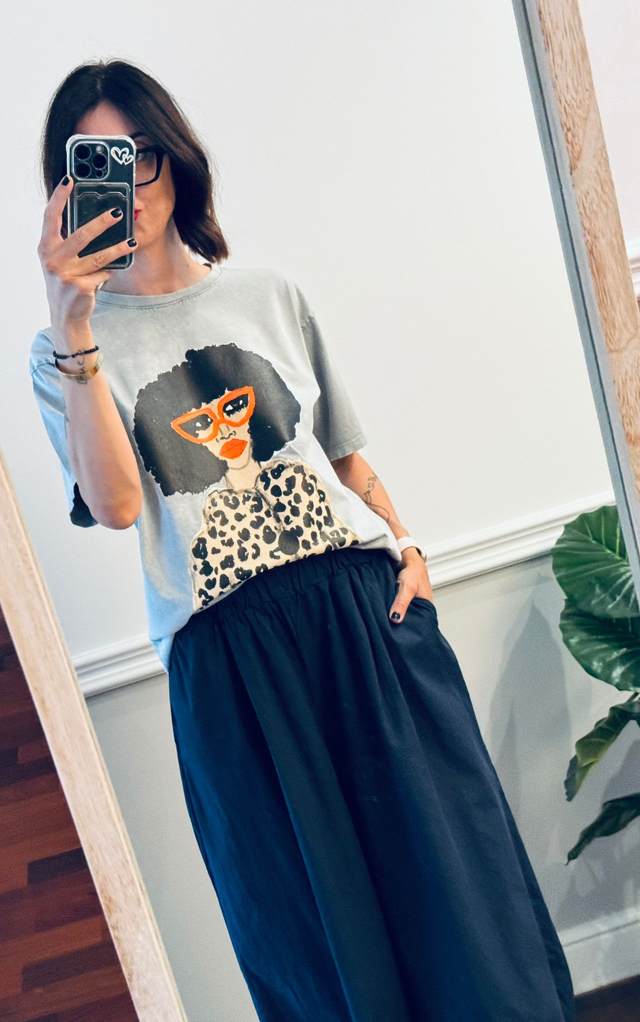 T-shirt Foxy per gli amici Franca