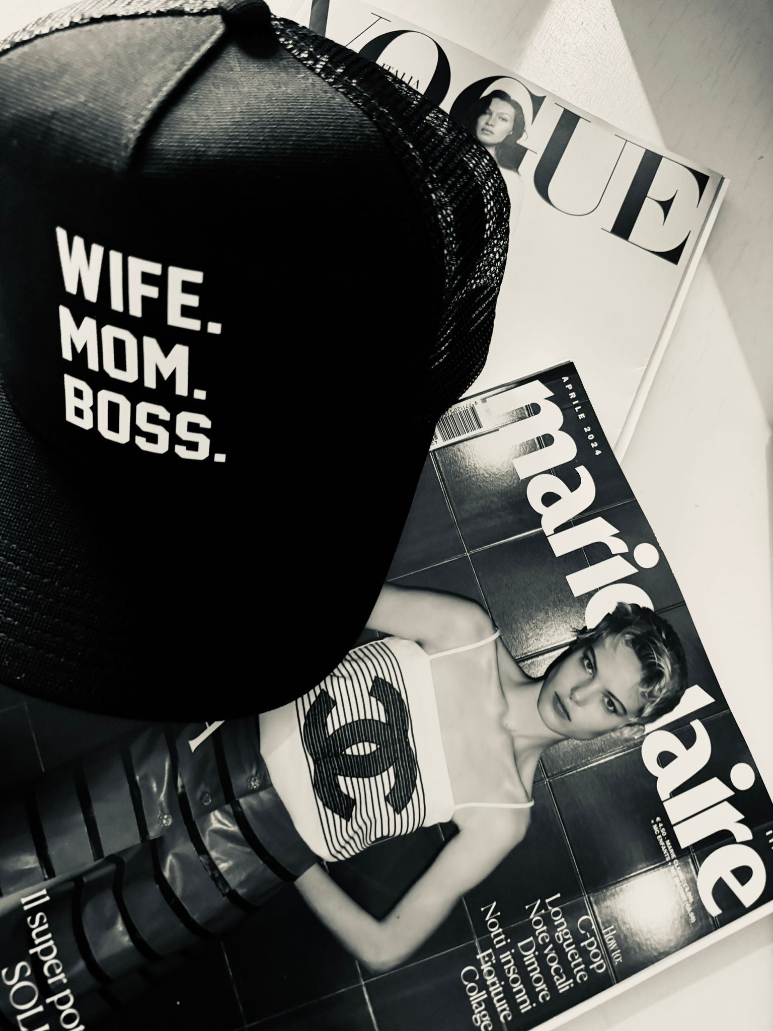 Cappello WIFE. MOM. BOSS.