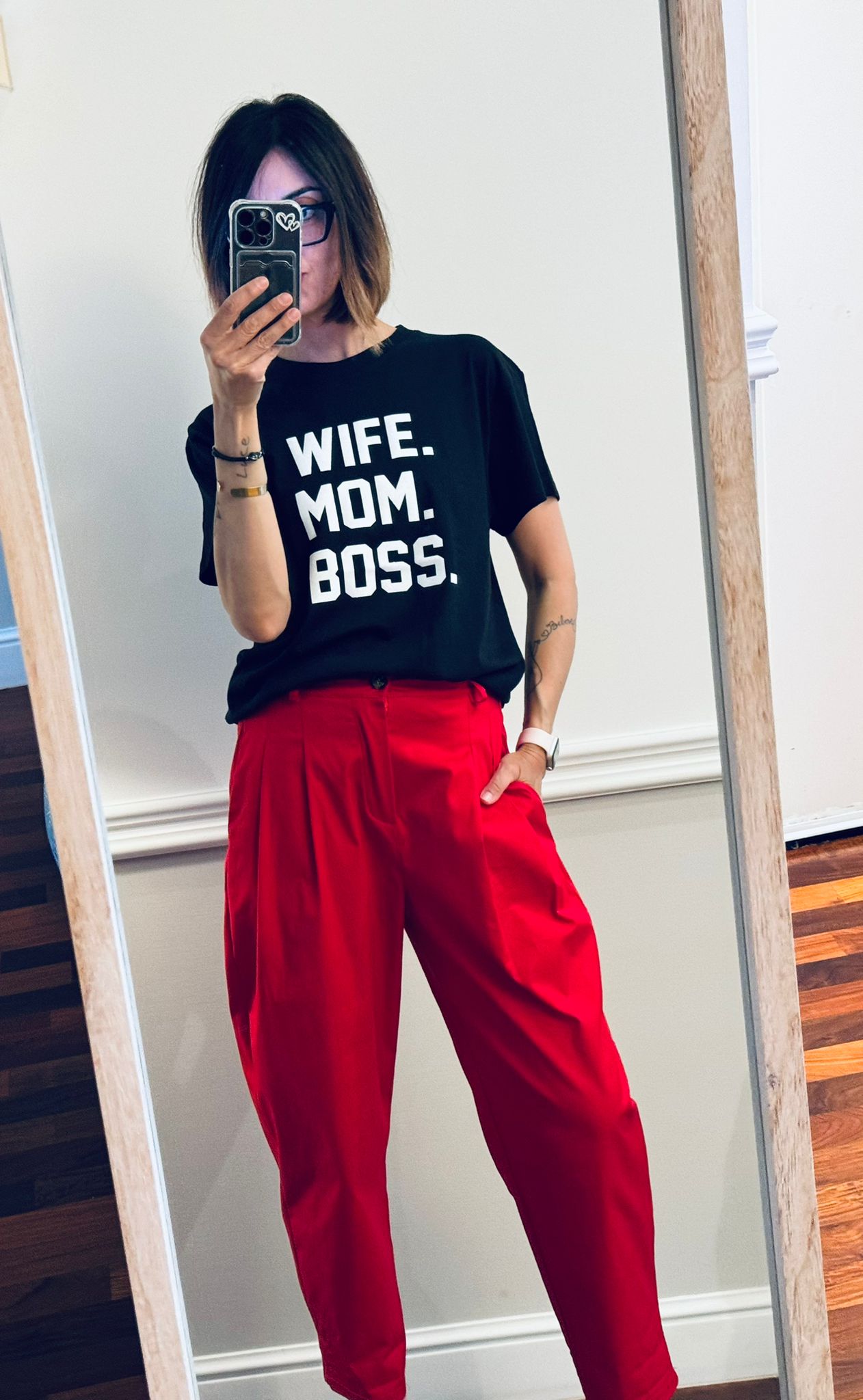 T-shirt Wife. Mom. Boss.