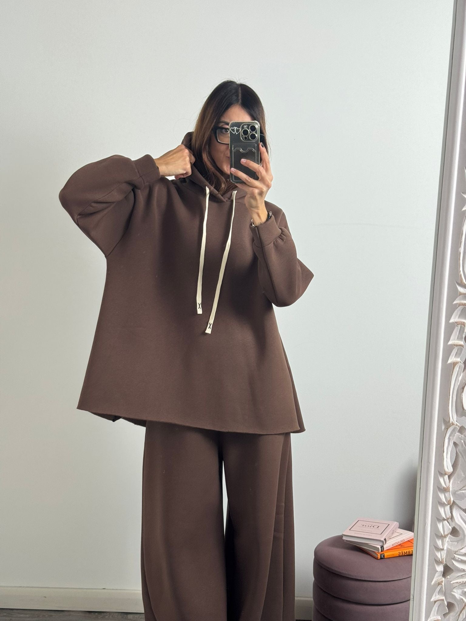 Felpa Street con cappuccio felpato in preordine