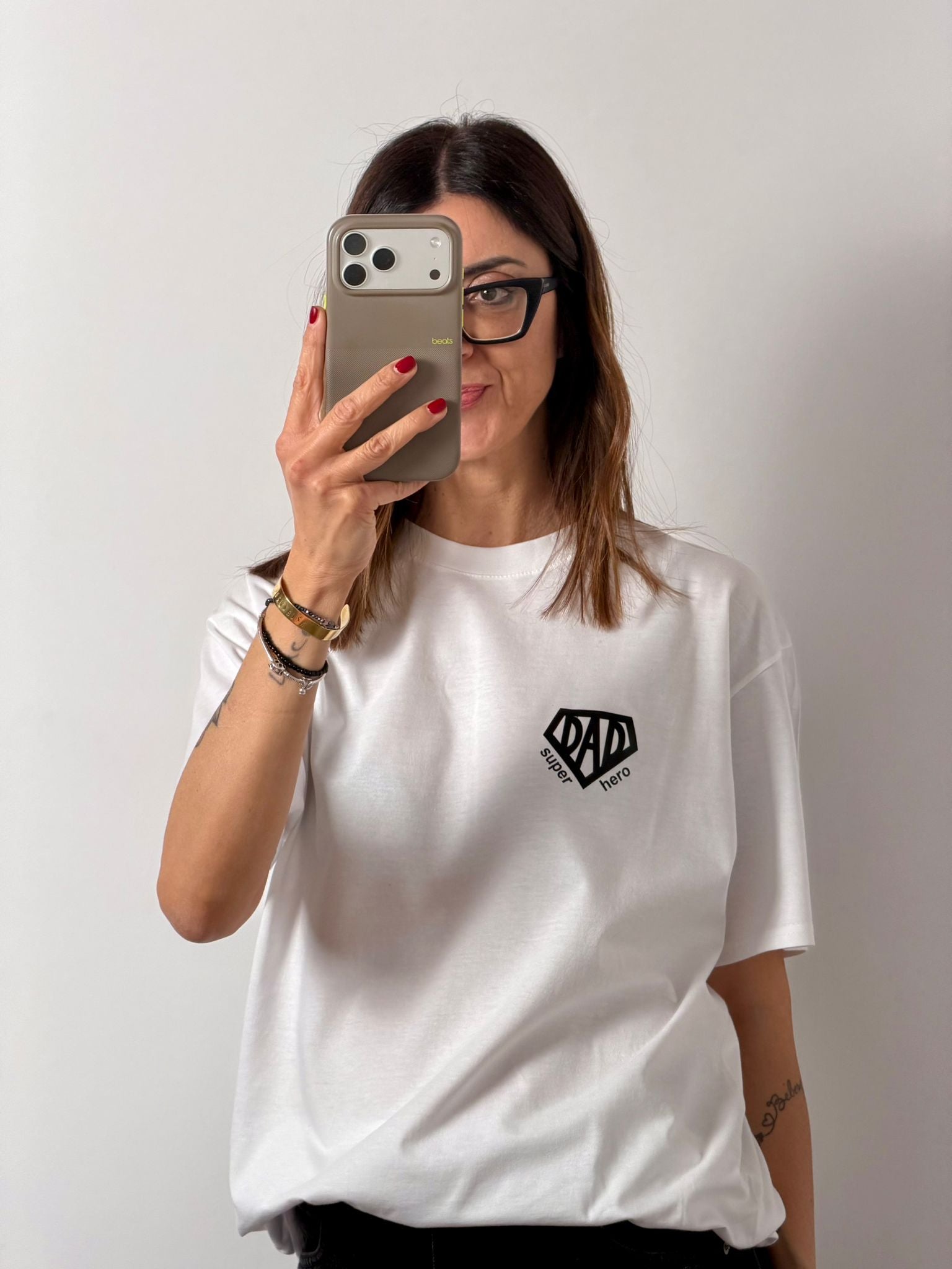 T-shirt DAD super hero