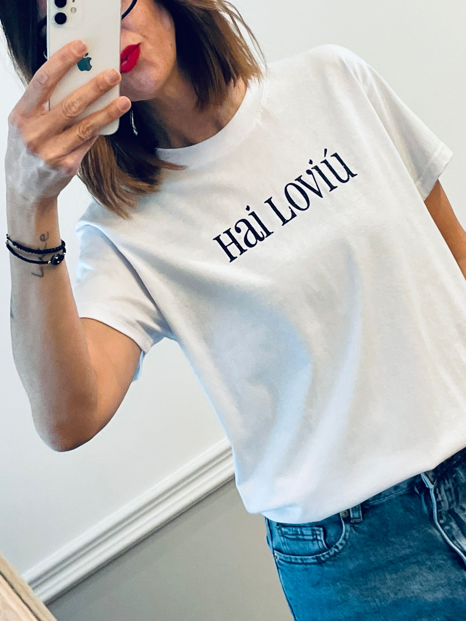 T-shirt HAI LOVIU