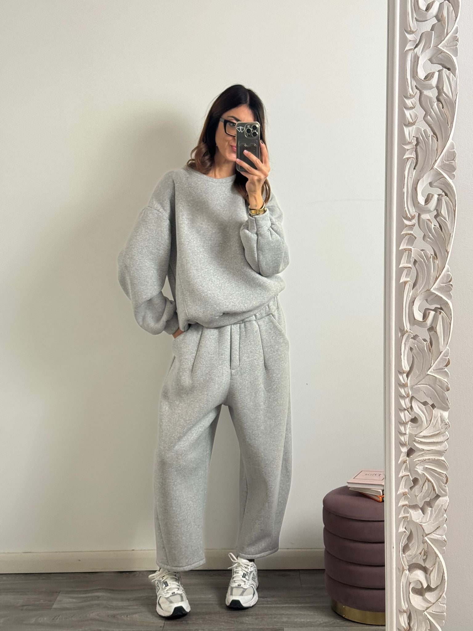 Felpa Street girocollo felpato in preordine