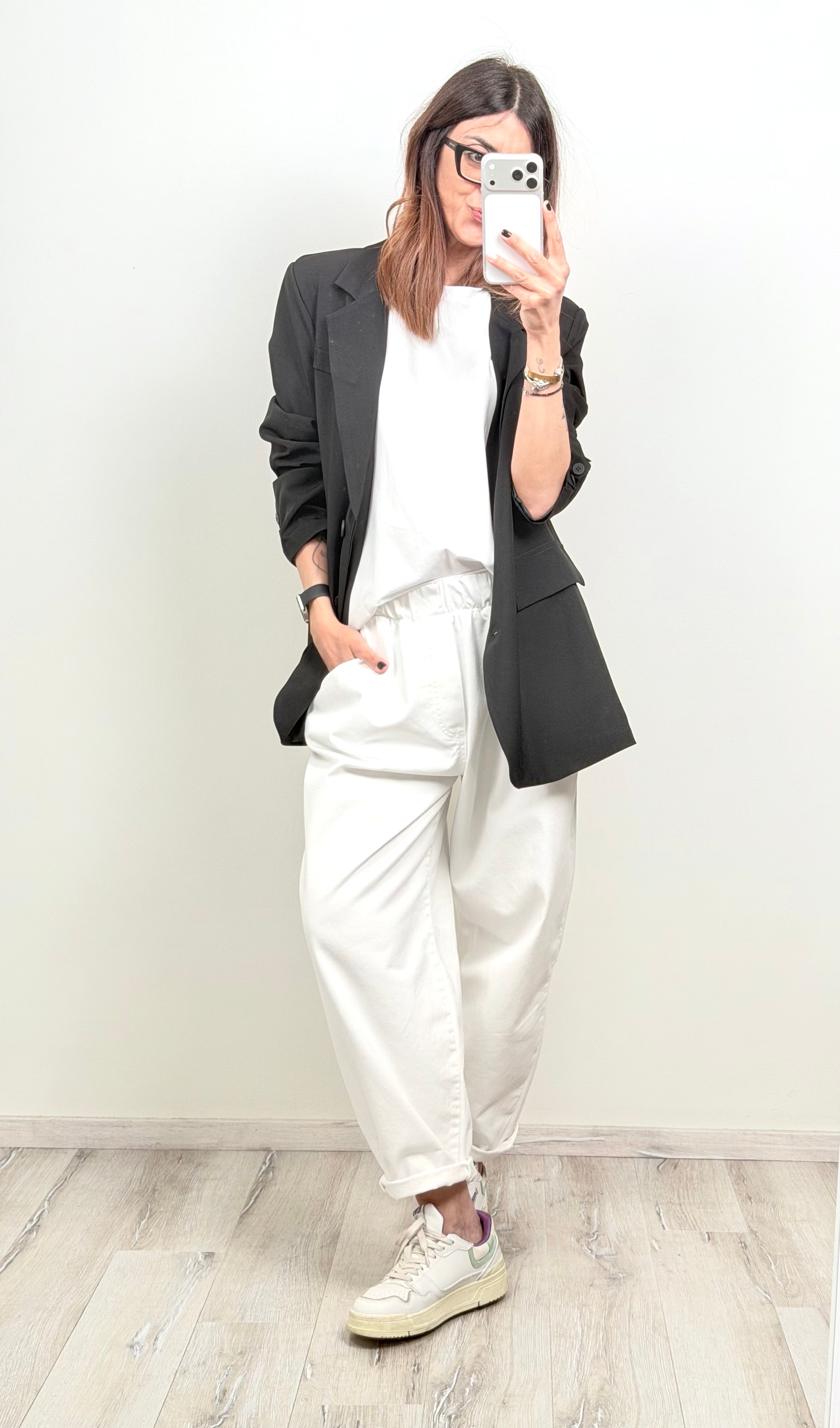 DENIM MASSACHUSETTS BIANCO