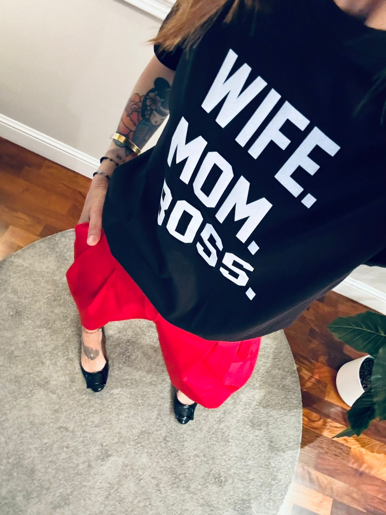 T-shirt Wife. Mom. Boss.