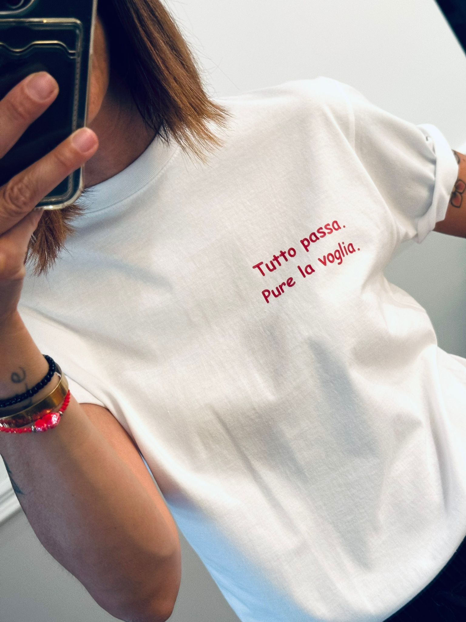 T-shirt TUTTO PASSA. PURE LA VOGLIA.