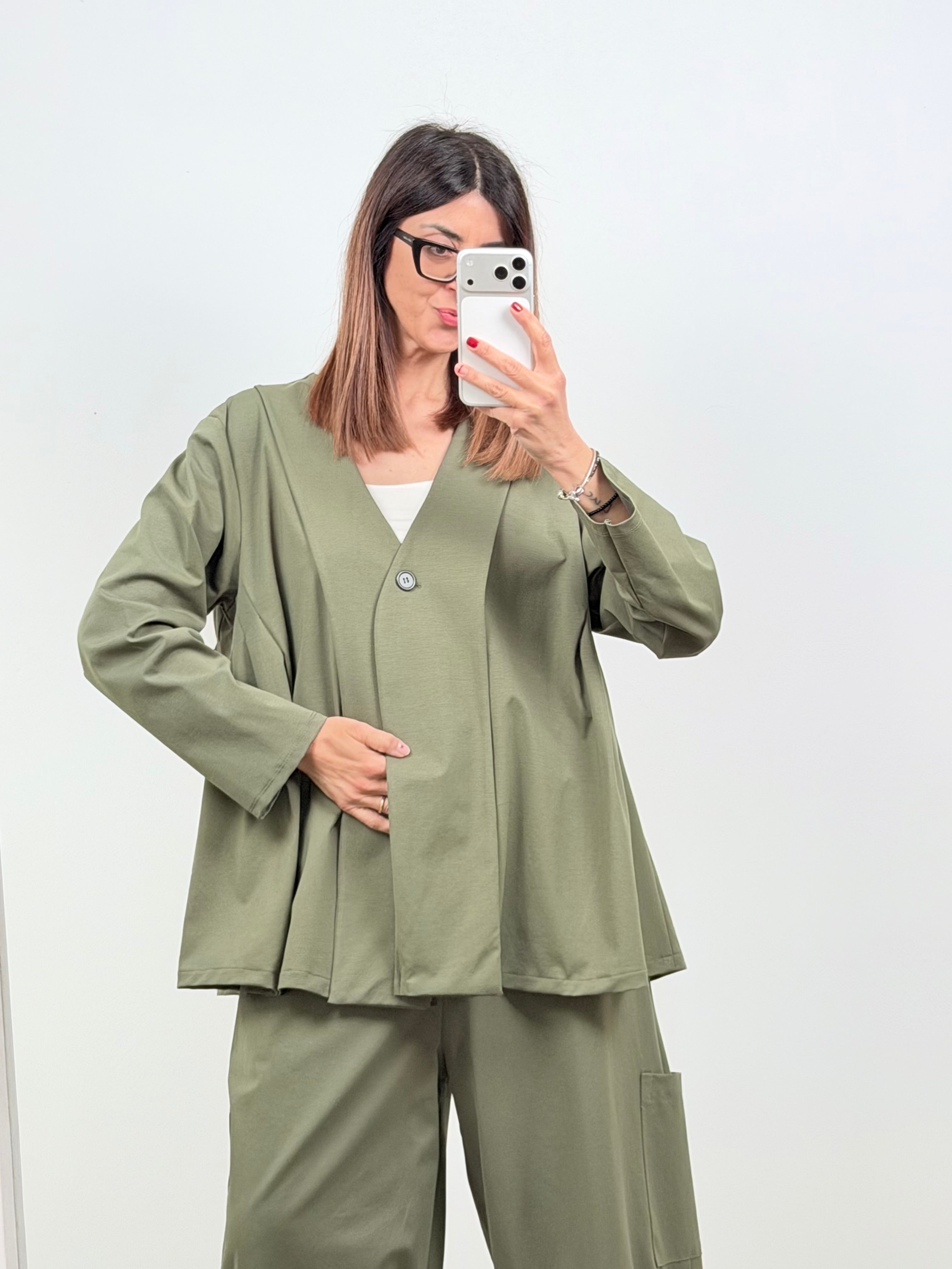 Tailleur Seul verde