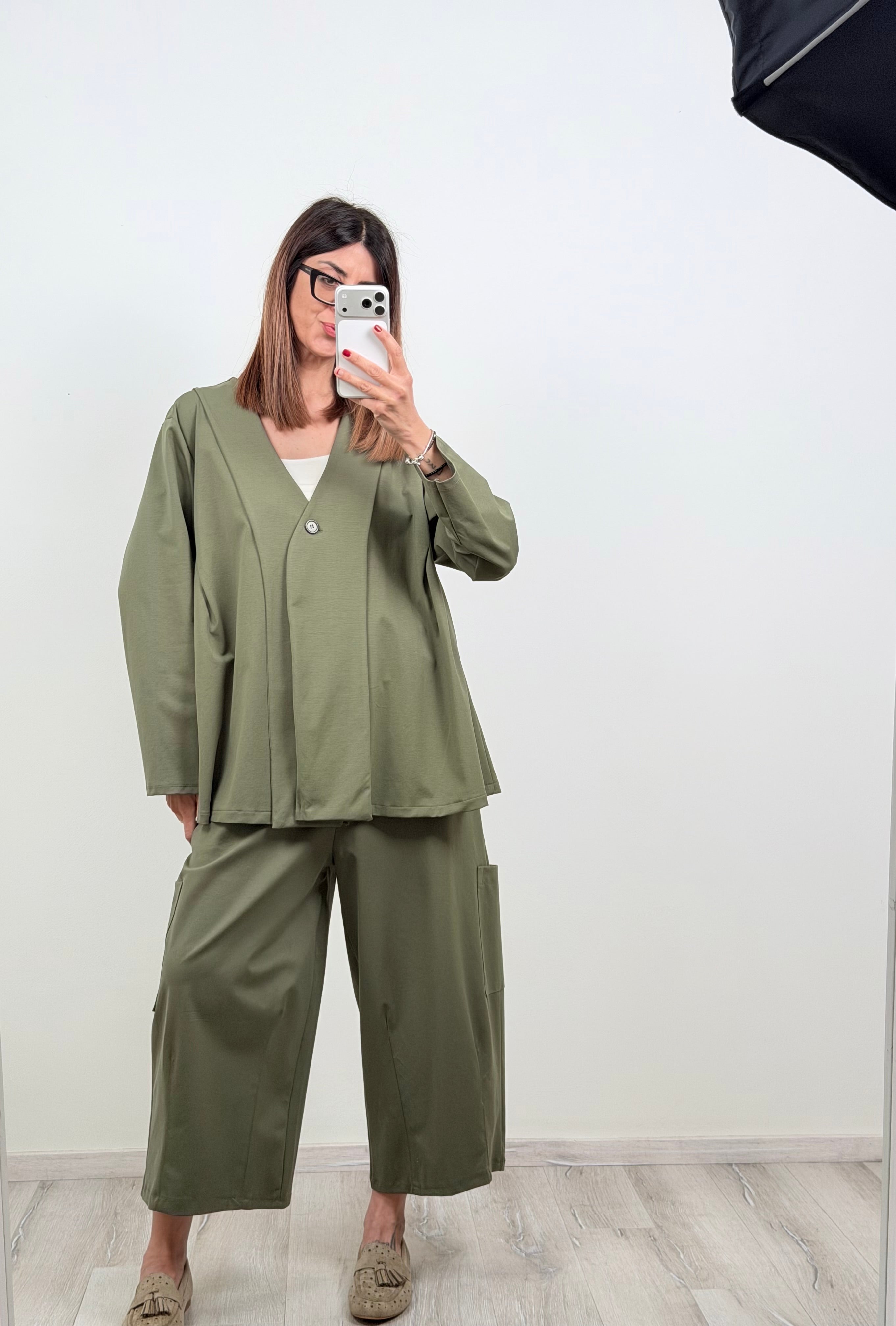 Tailleur Seul verde