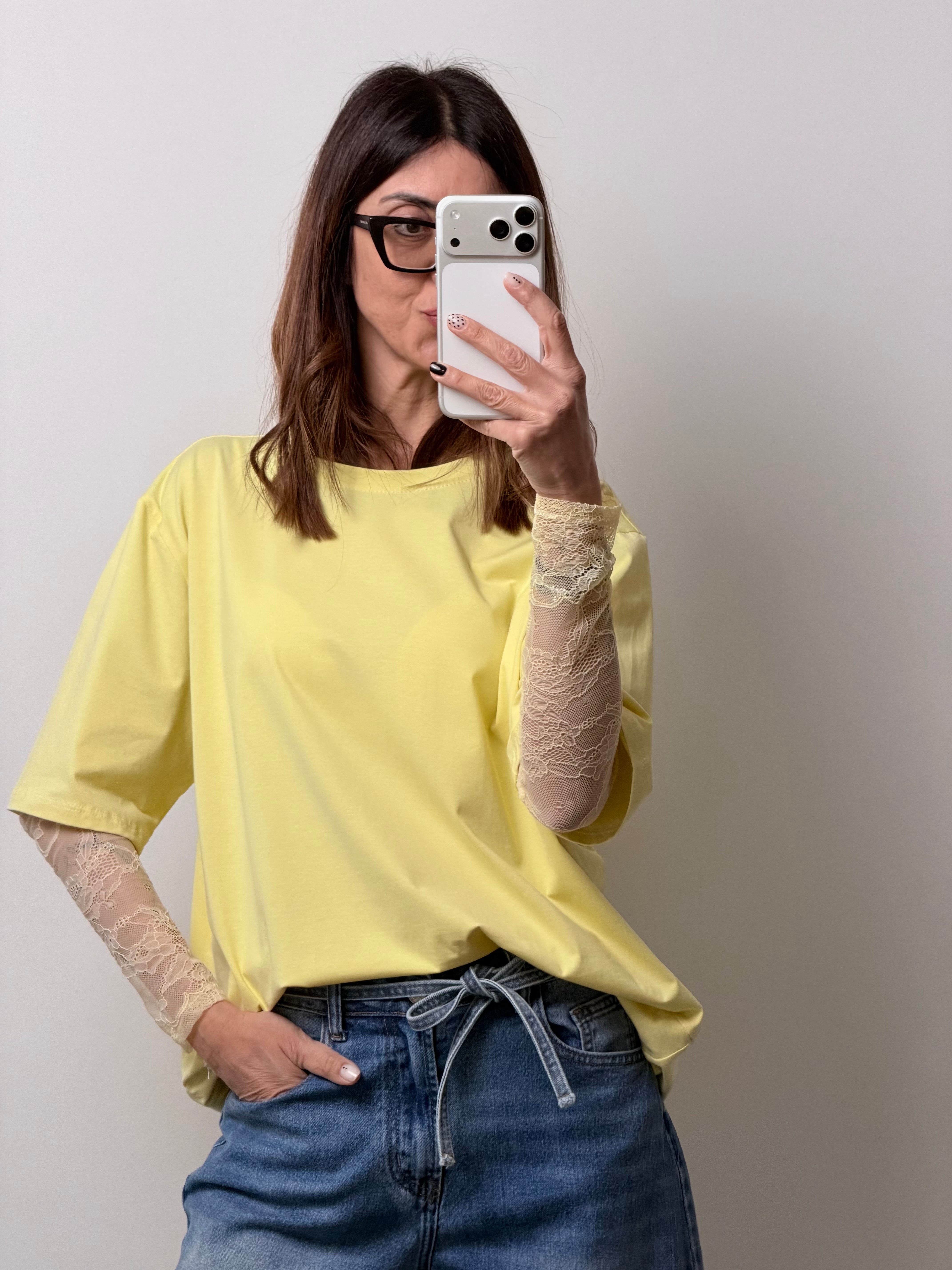 T-shirt Lace (Veste Curvy)