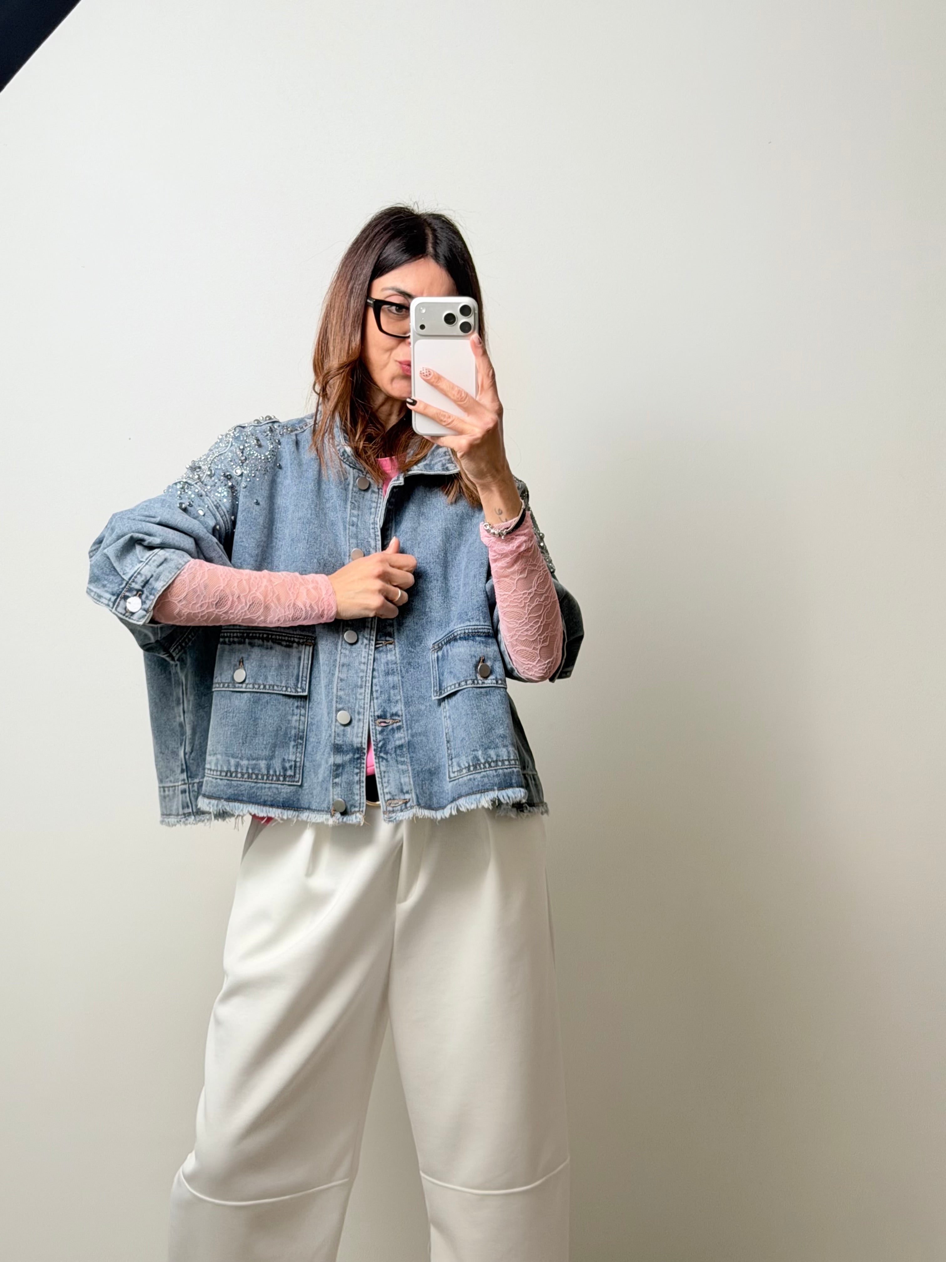 Giubbino in denim Oriente