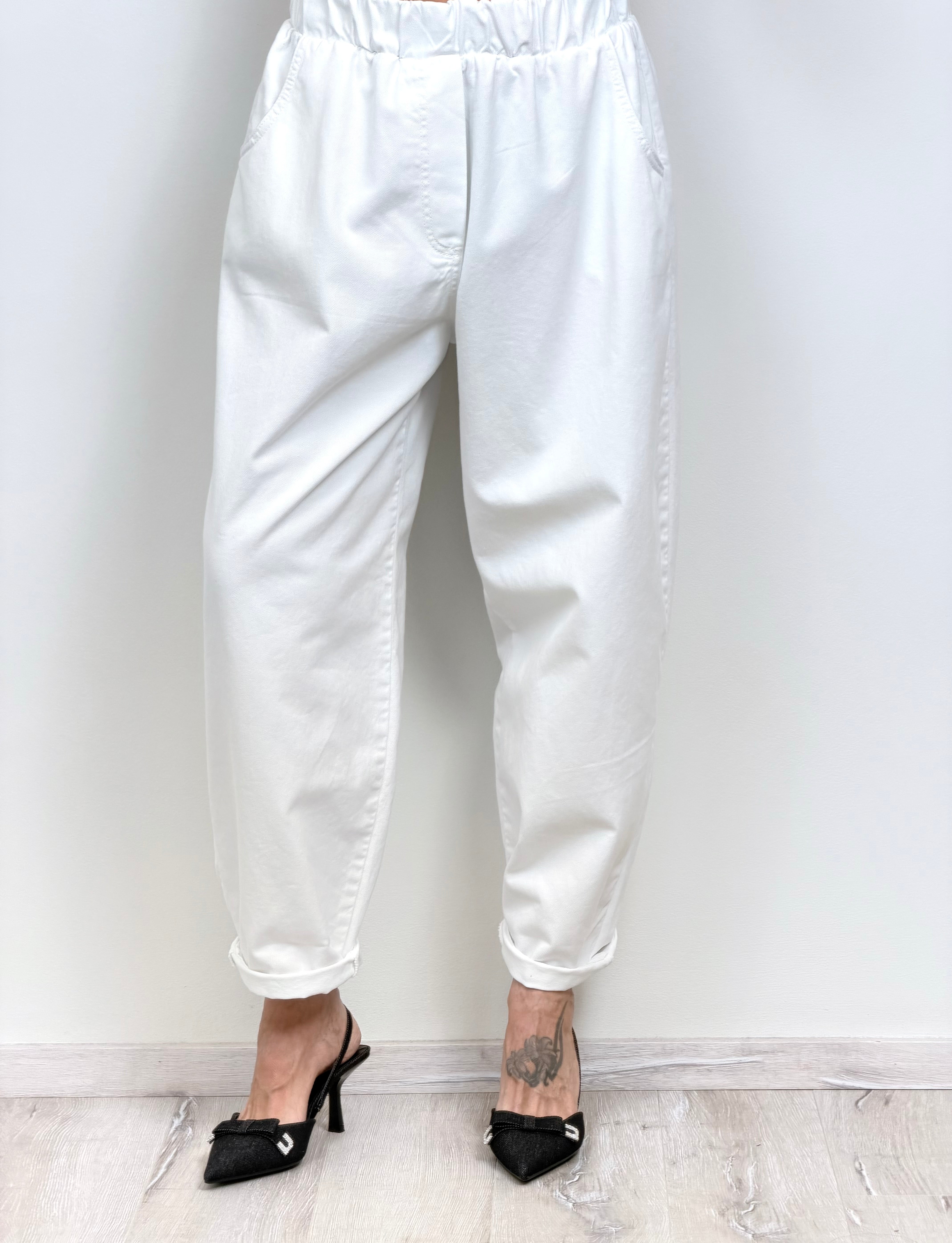 DENIM MASSACHUSETTS BIANCO