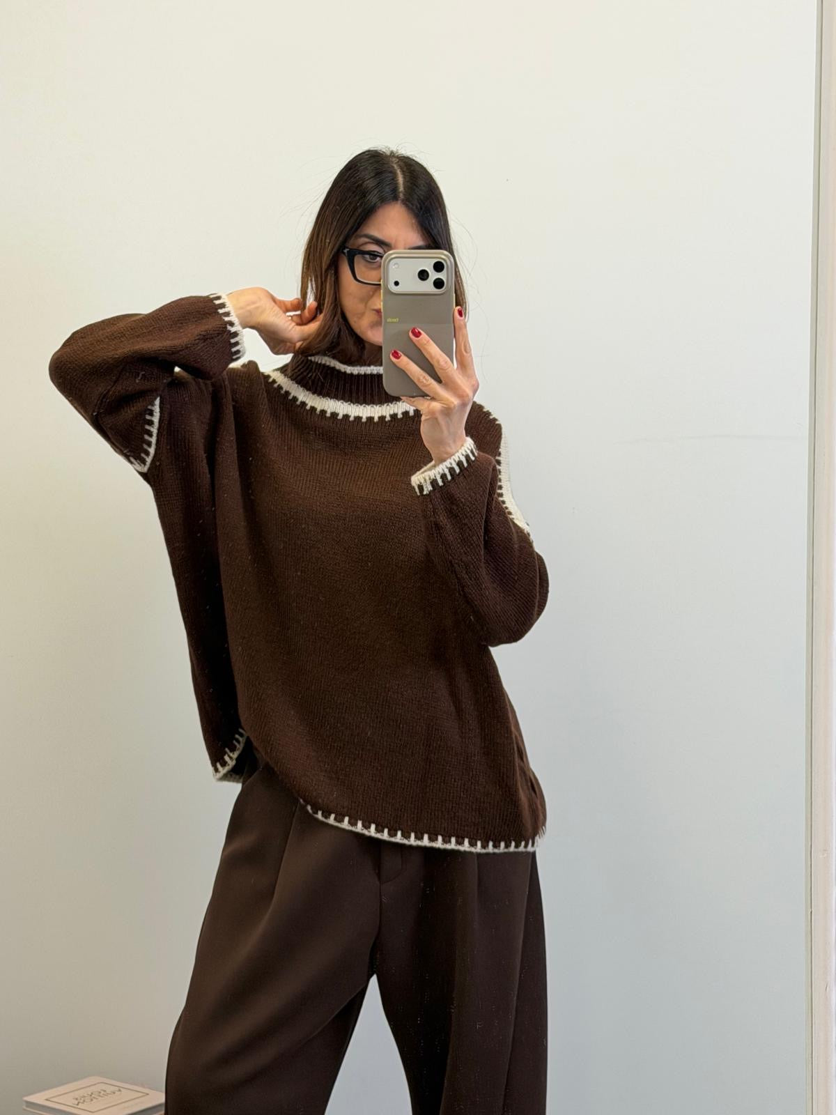 PULL SALISBURGO ciocco/burro