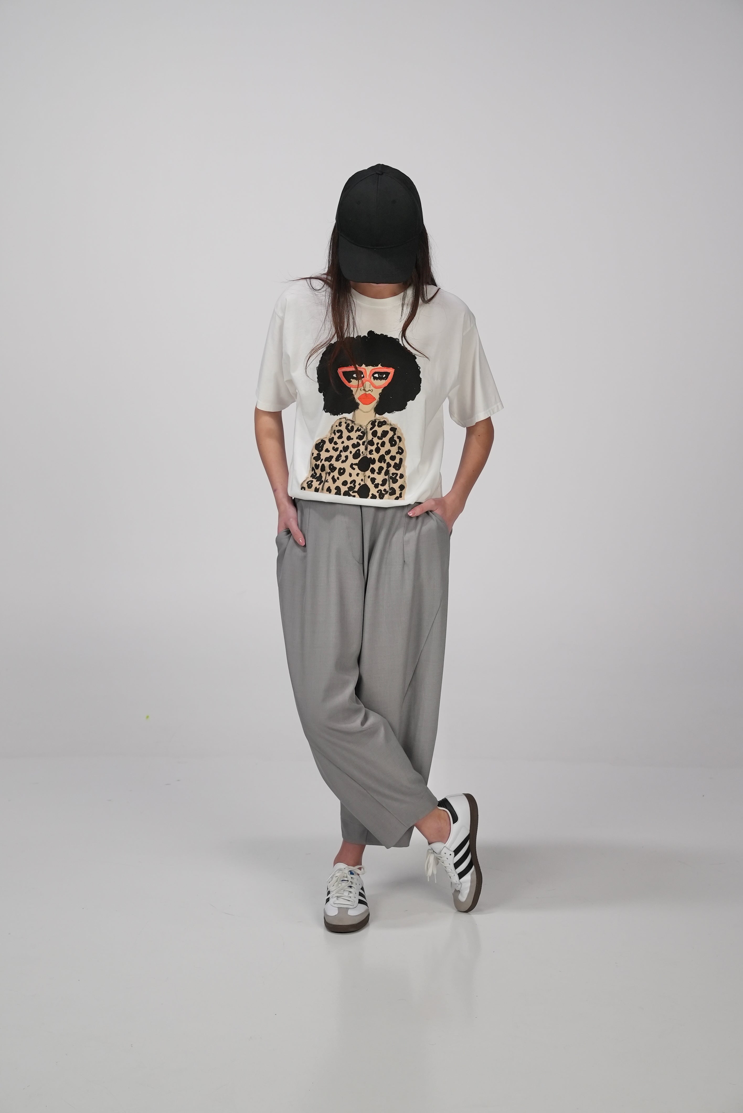 T-shirt Foxy per gli amici Franca